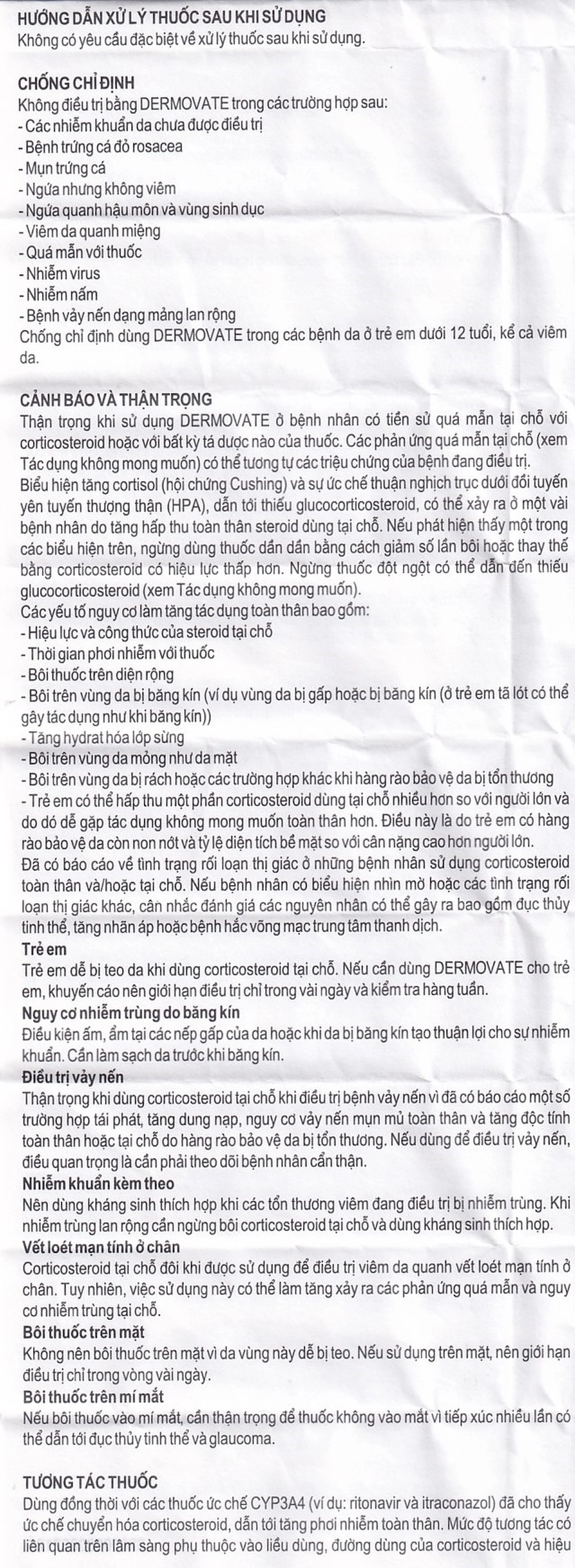 Kem bôi ngoài da Dermovate Cream GSK điều trị vẩy nến, viêm da, lichen phẳng (15g)