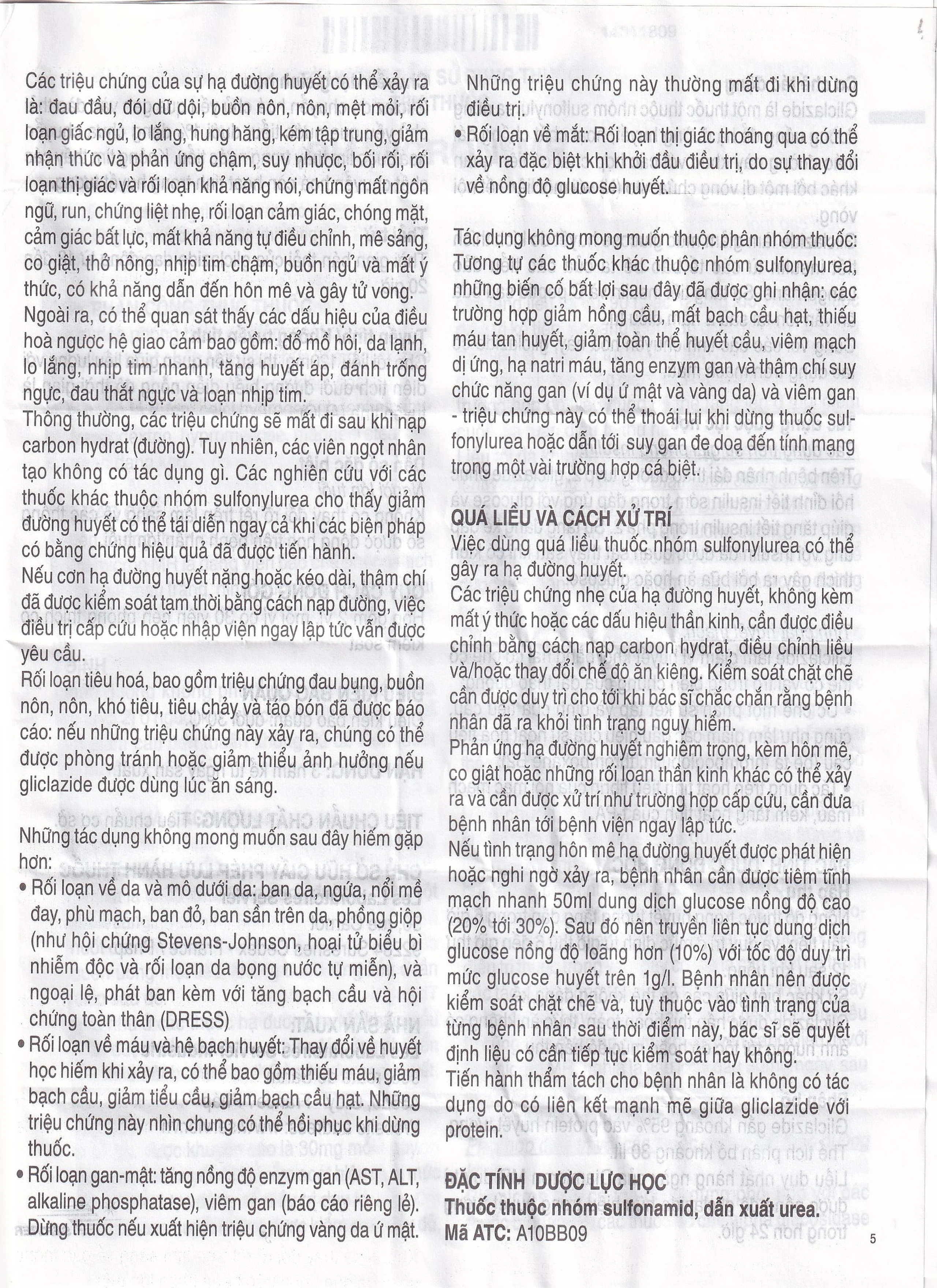 Thuốc Diamicron MR Servier điều trị tiểu đường típ 2 (2 vỉ x 30 viên)