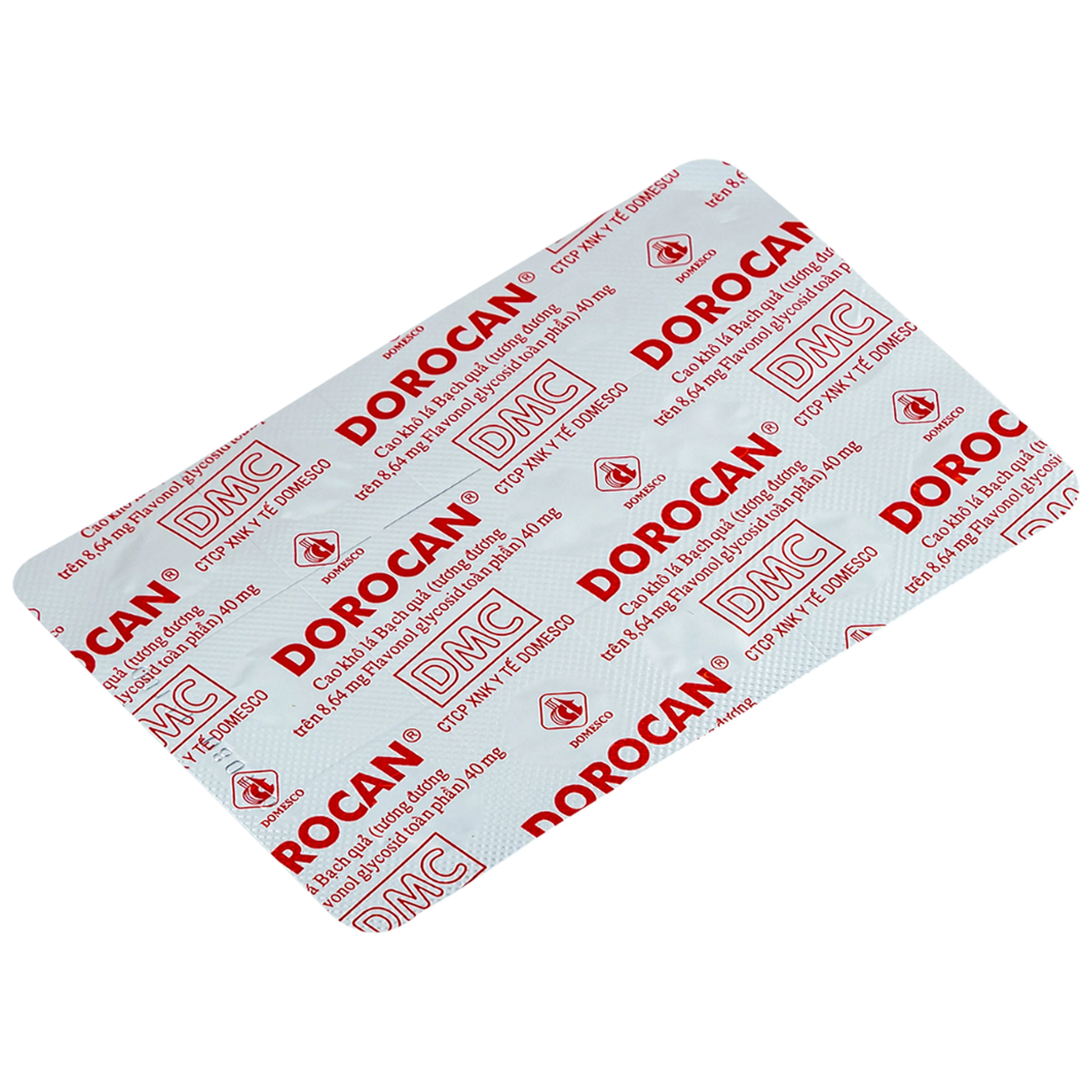 Thuốc Dorocan 40mg Domesco điều trị rối loạn chú ý và trí nhớ (2 vỉ x 15 viên)