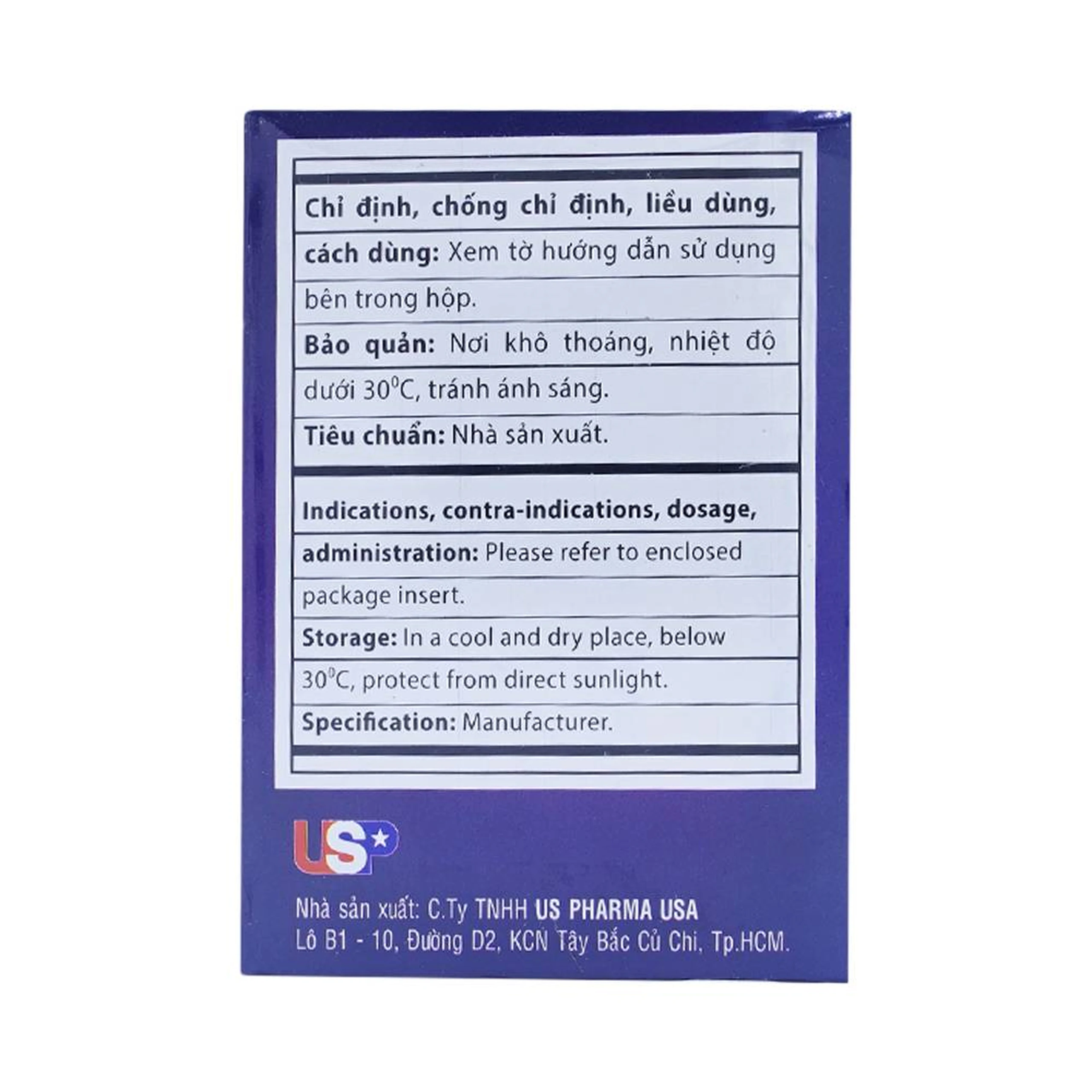 Thuốc Drimy USP bổ sung vitamin, khoáng chất (10 vỉ x 10 viên)