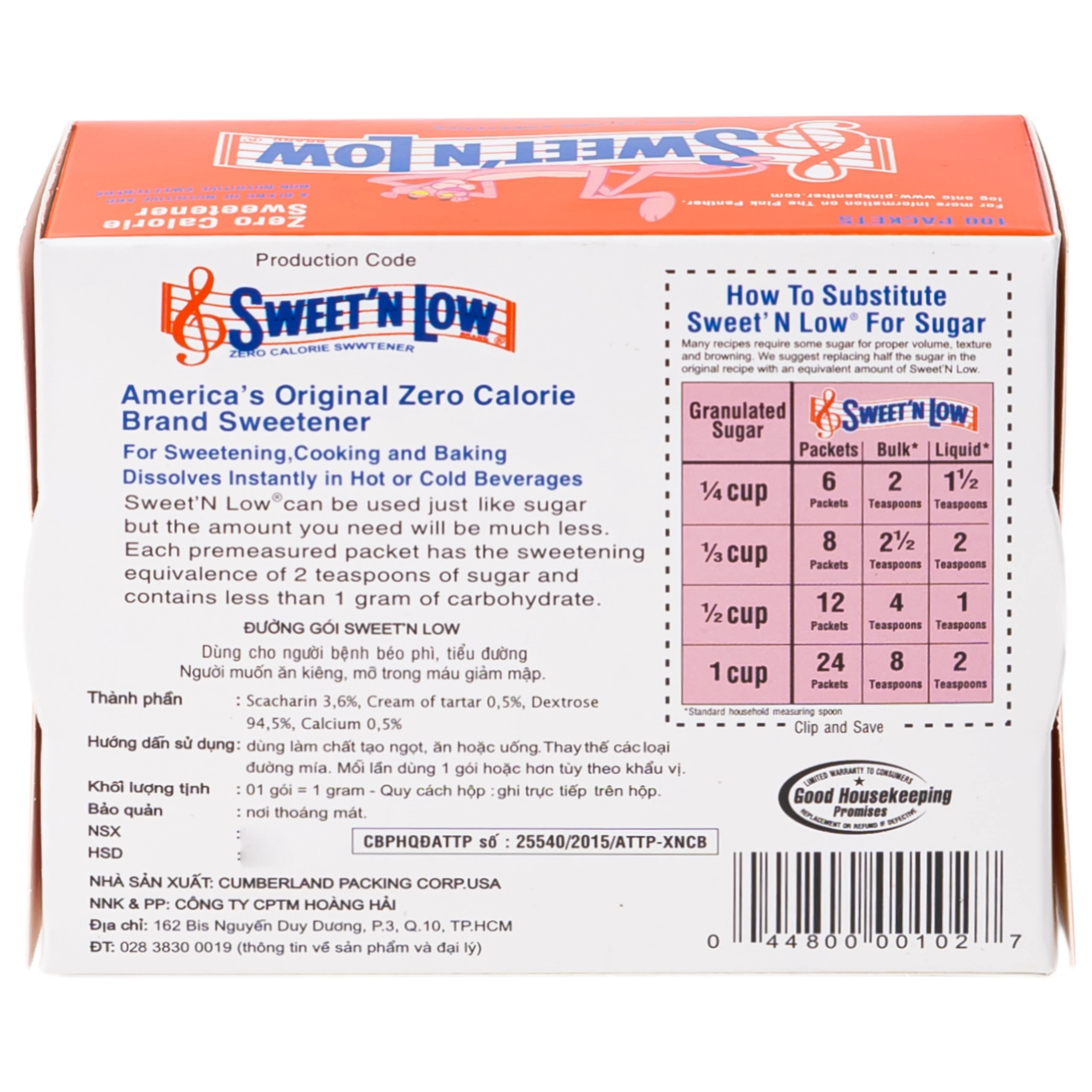 Đường Ăn Kiêng Sweet'nLow