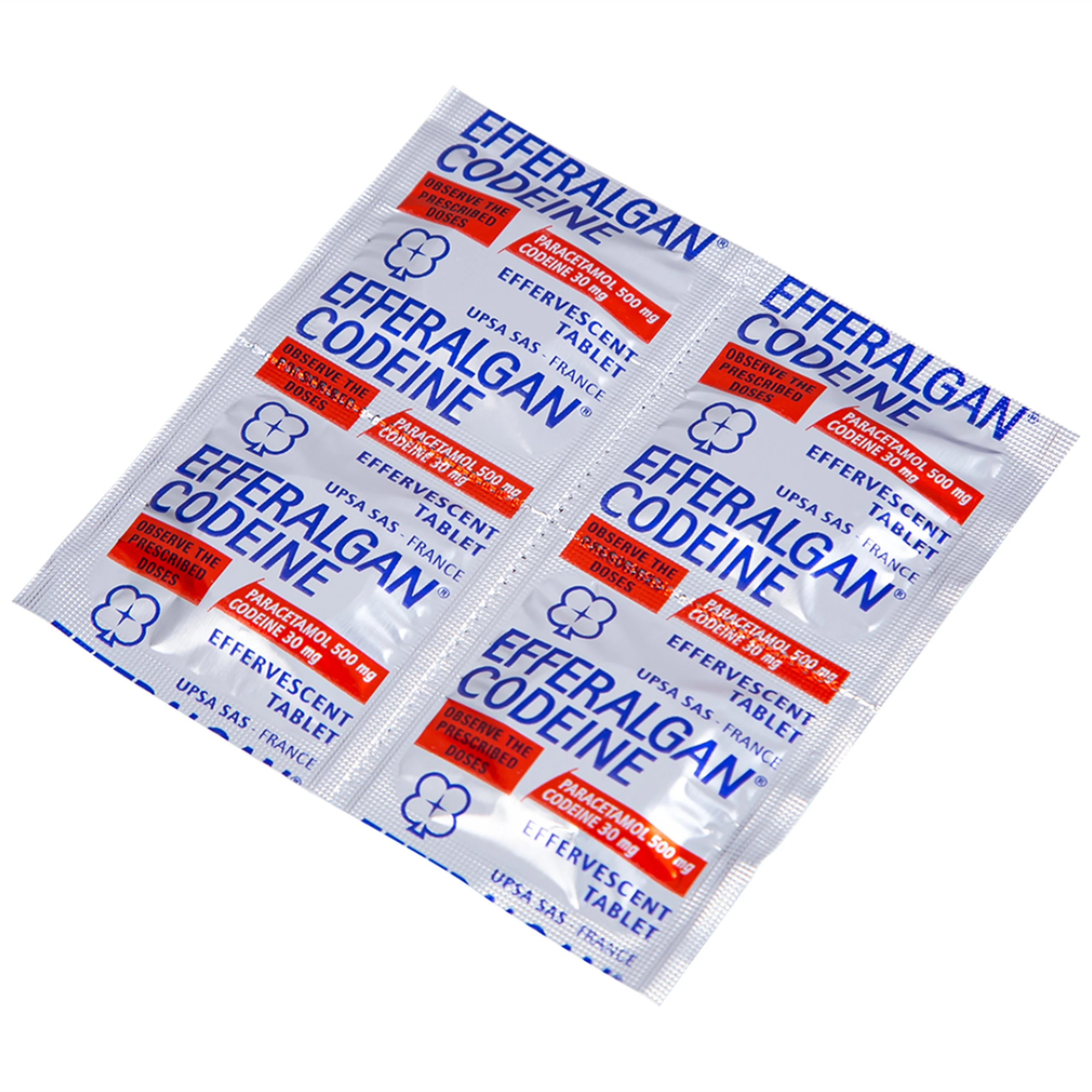 Viên sủi Efferalgan Codeine giảm đau cấp tính mức độ trung bình (10 vỉ x 4 viên)