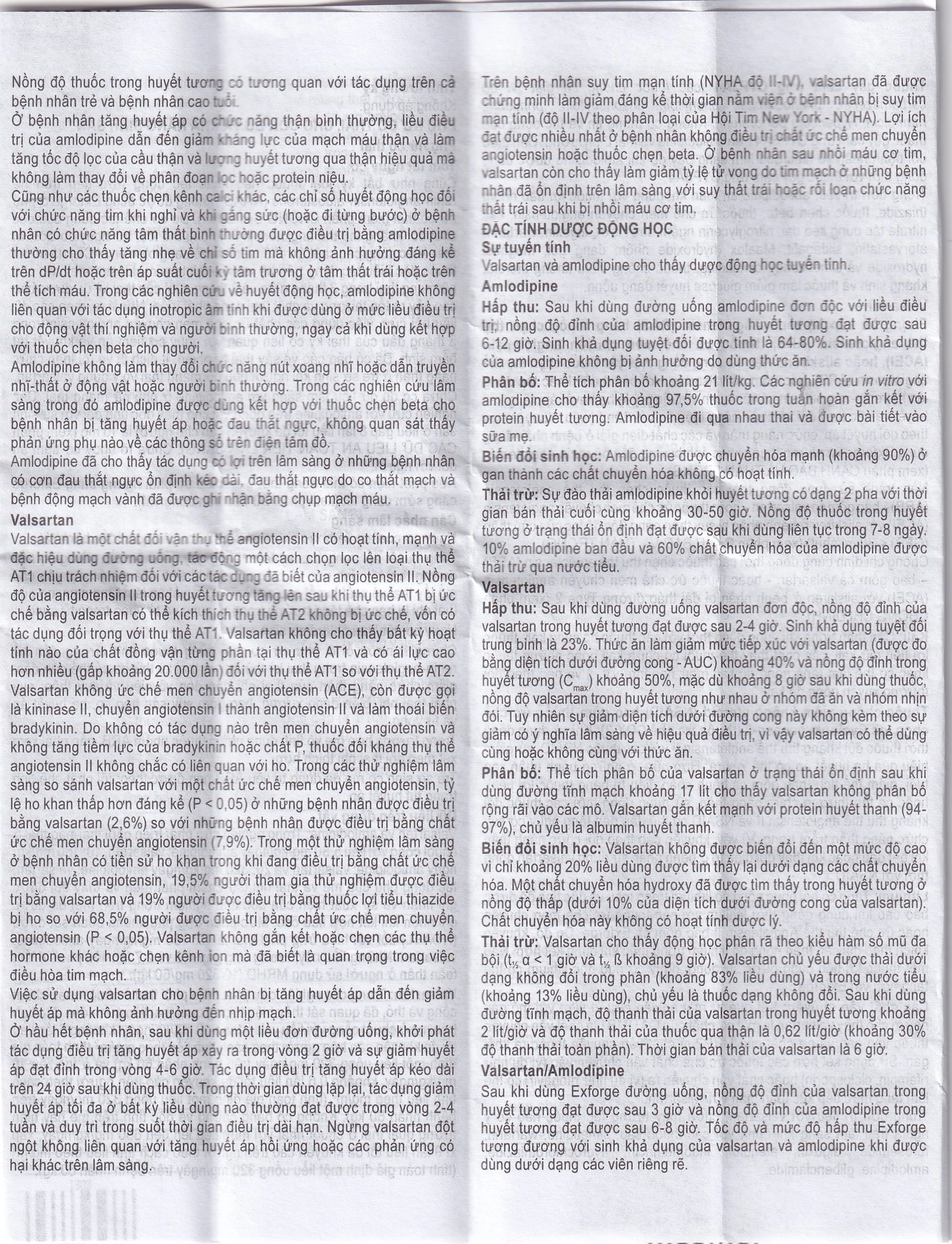 Thuốc Exforge 5mg/80mg Novartis điều trị tăng huyết áp vô căn (2 vỉ x 14 viên)