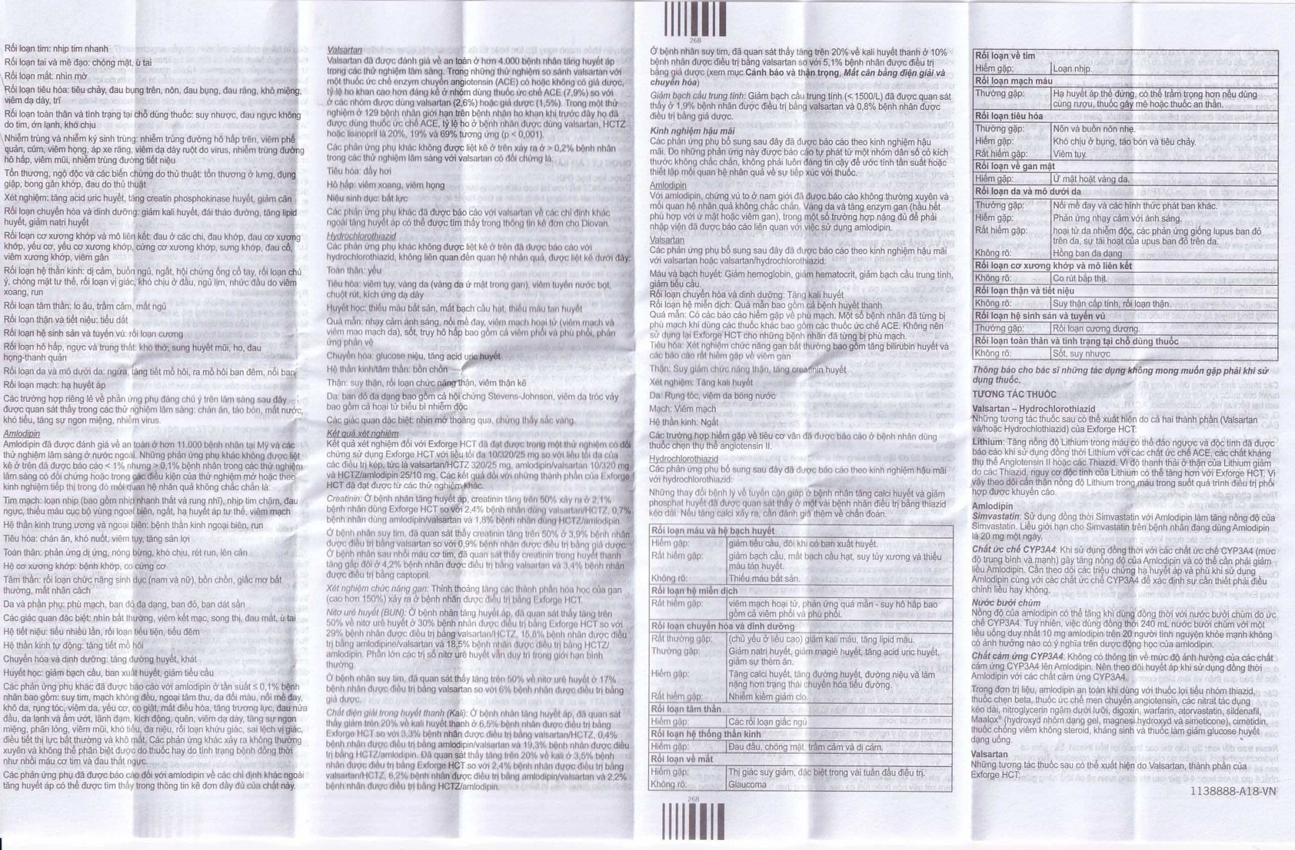 Thuốc Exforge HCT 5mg/160mg/12.5mg Novartis điều trị tăng huyết áp vô căn (4 vỉ x 7 viên)