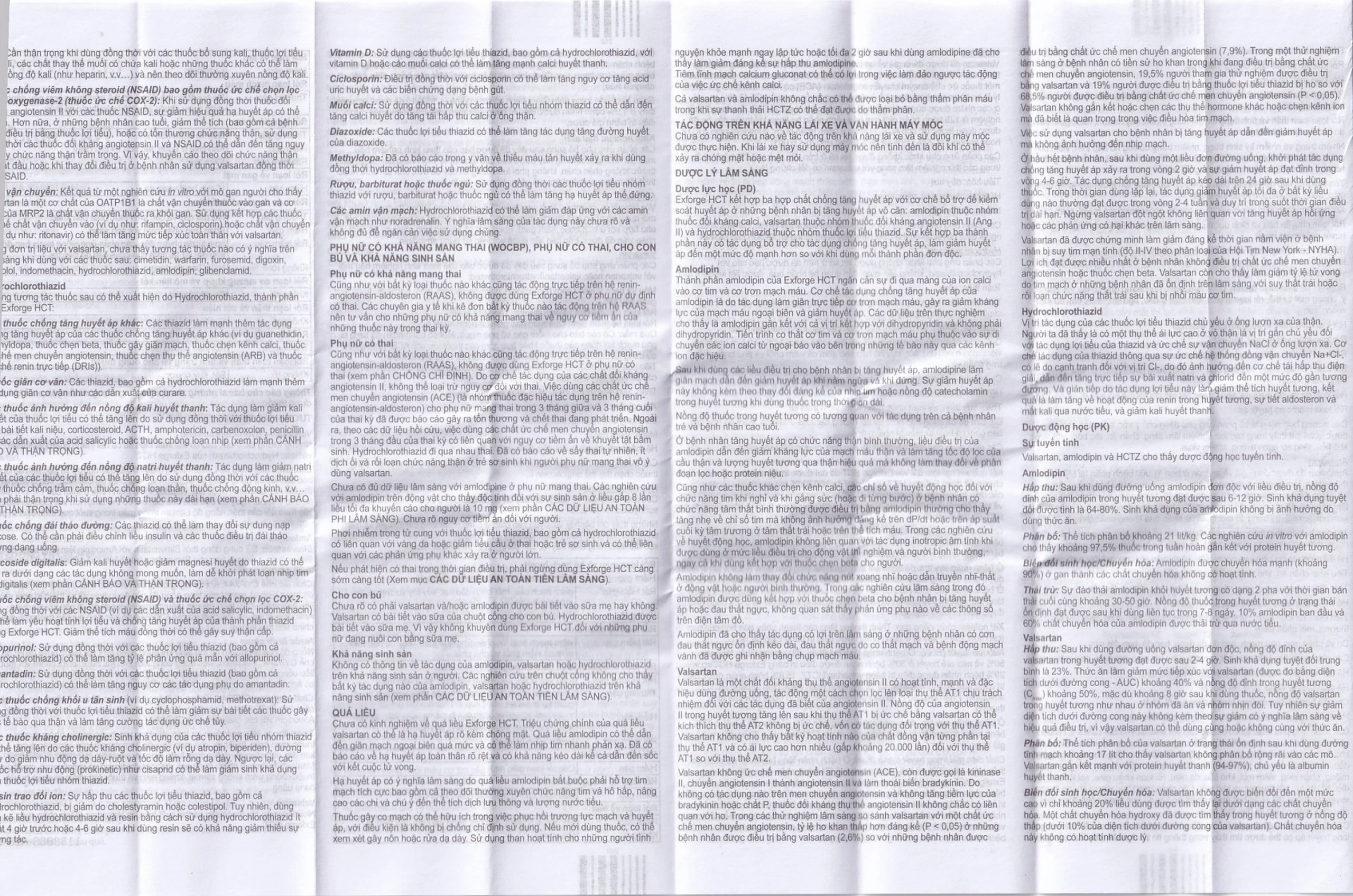 Thuốc Exforge HCT 5mg/160mg/12.5mg Novartis điều trị tăng huyết áp vô căn (4 vỉ x 7 viên)