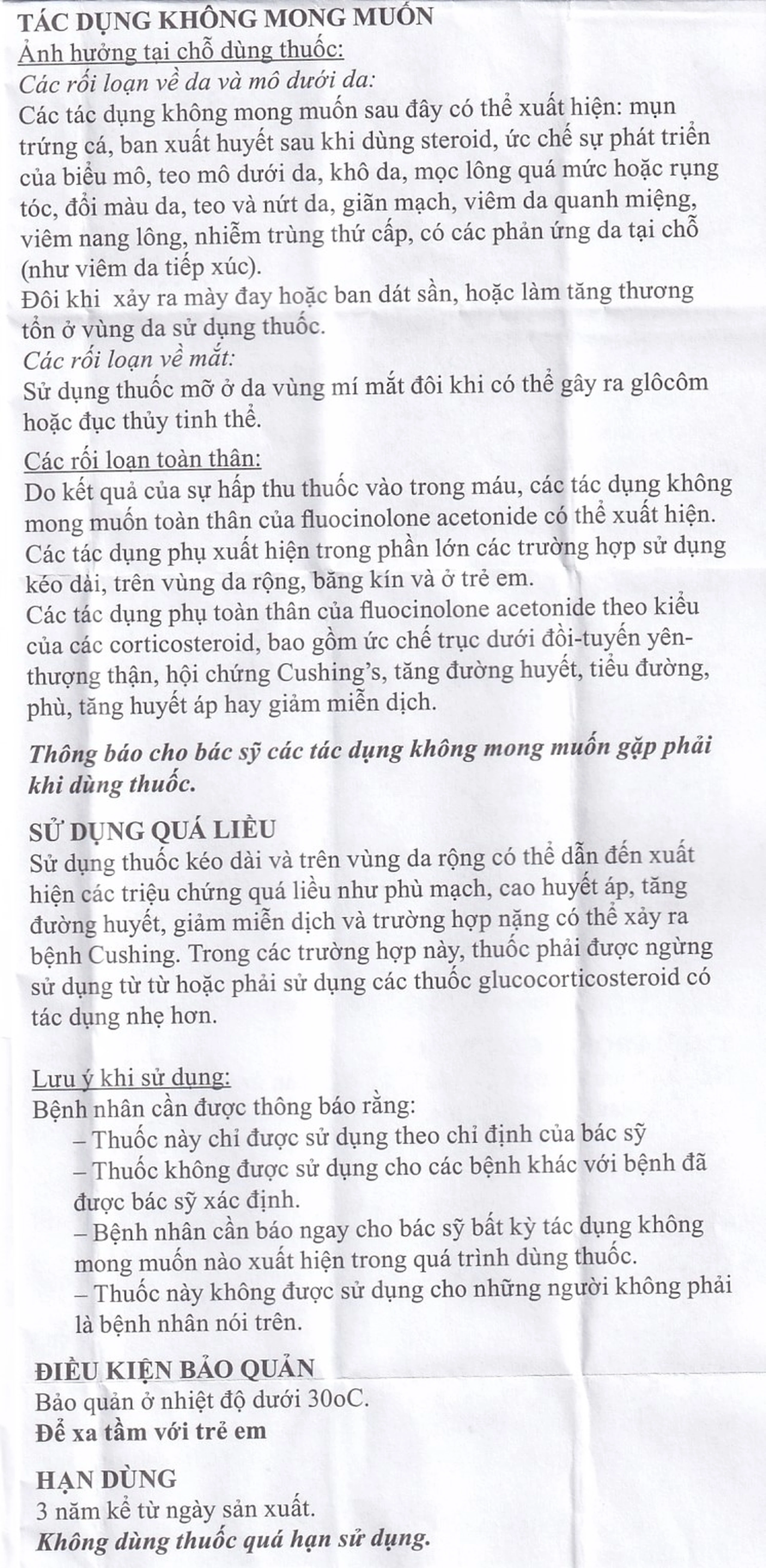 Thuốc mỡ Flucinar Jelfa điều trị viêm da (15g)