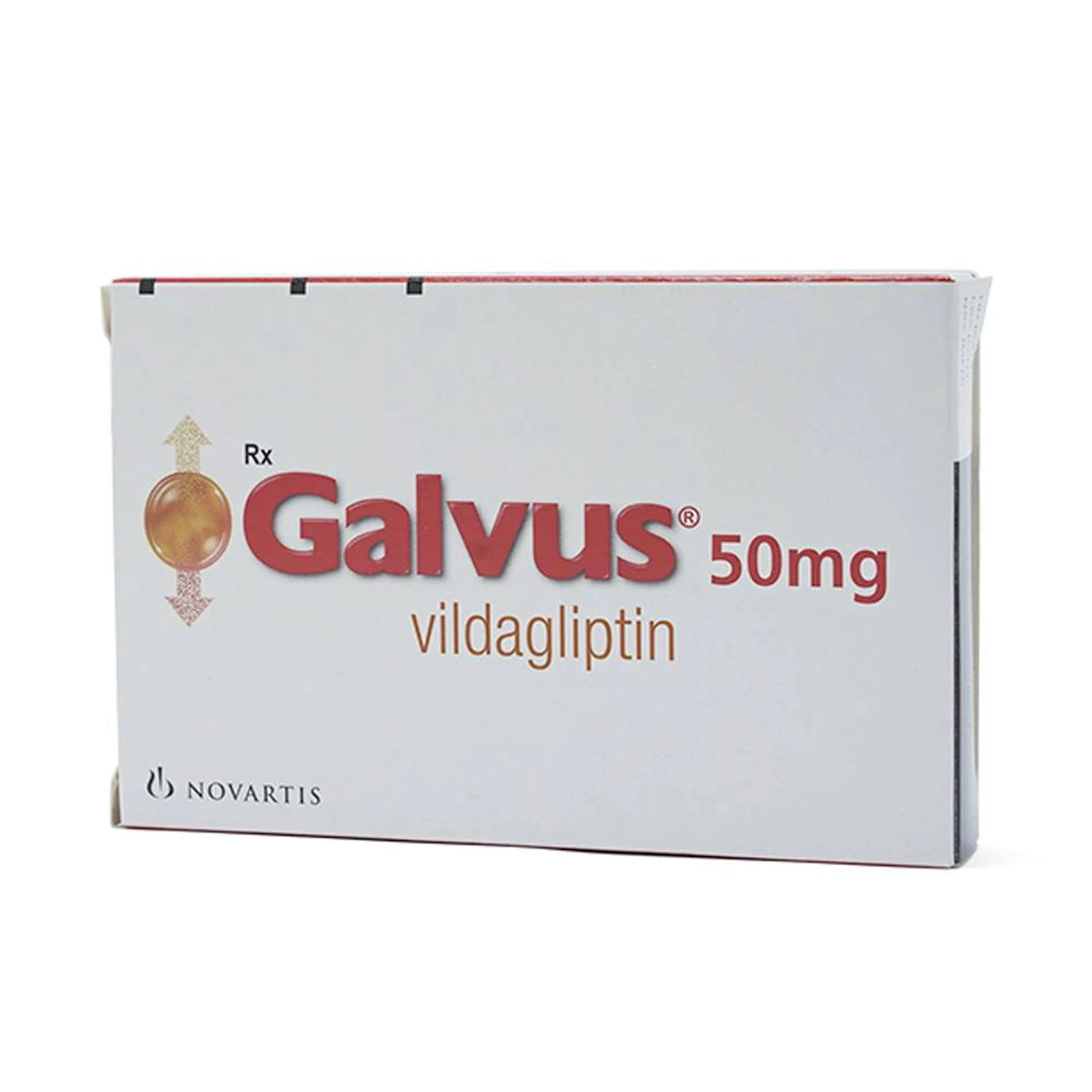 Thuốc Galvus 50mg Novartis hỗ trợ điều trị đái tháo đường típ 2 (2 vỉ x 14 viên)