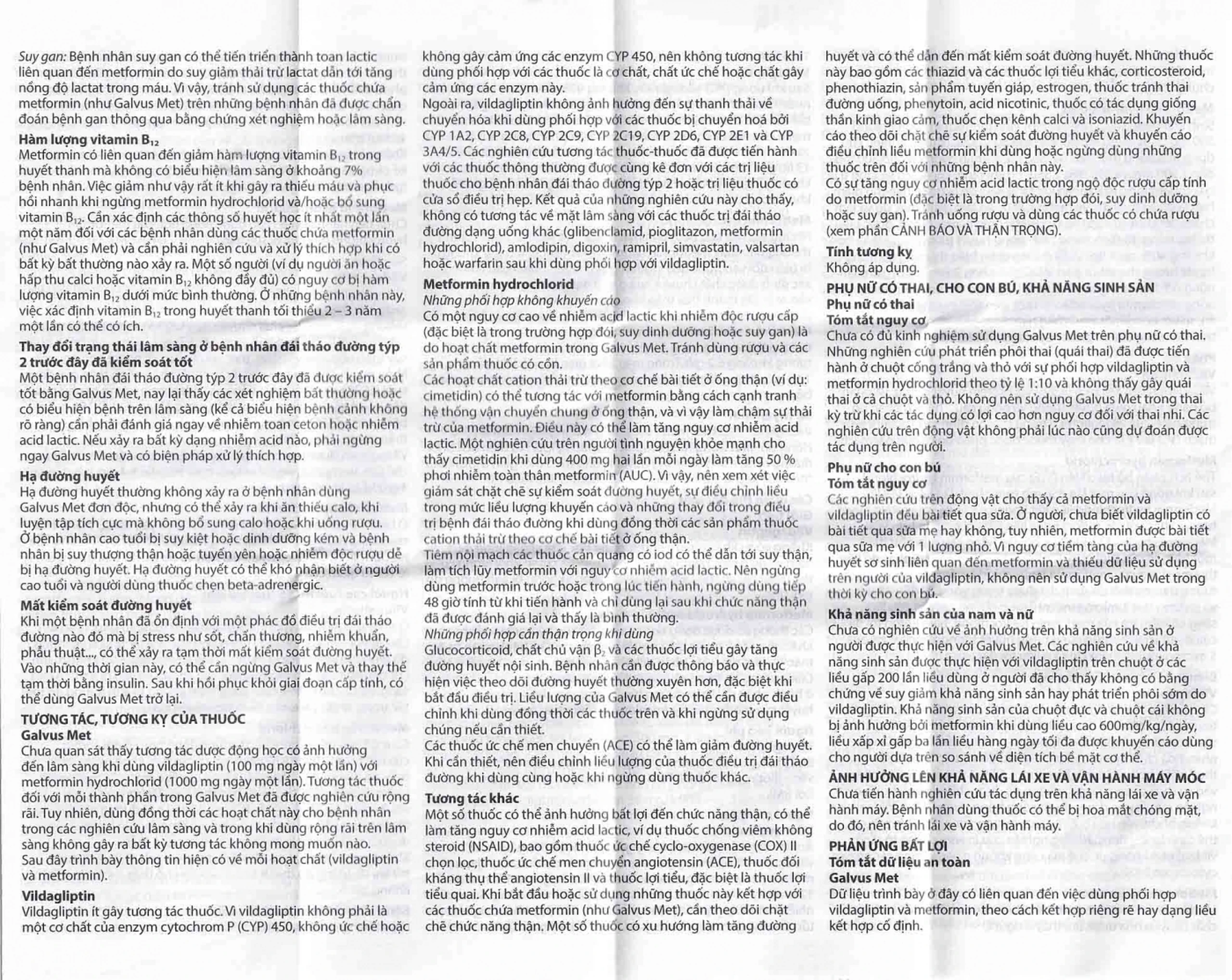 Thuốc Galvus Met 50mg/850mg Novartis hỗ trợ điều trị đái tháo đường típ 2 (6 vỉ x 10 viên)