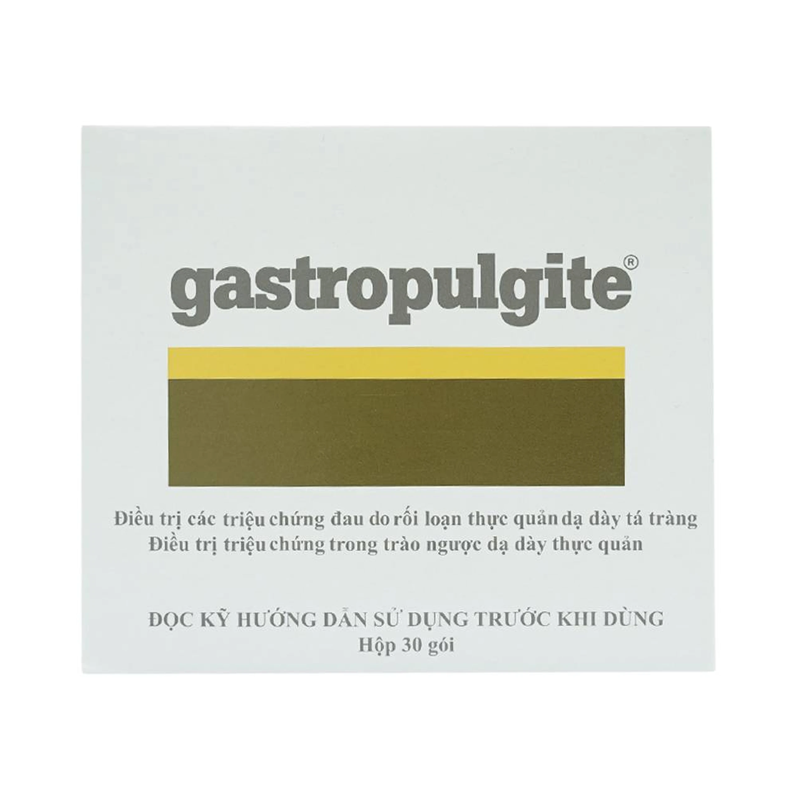 Bột Gastropulgite Ipsen điều trị rối loạn thực quản, dạ dày, tá tràng (30 gói)