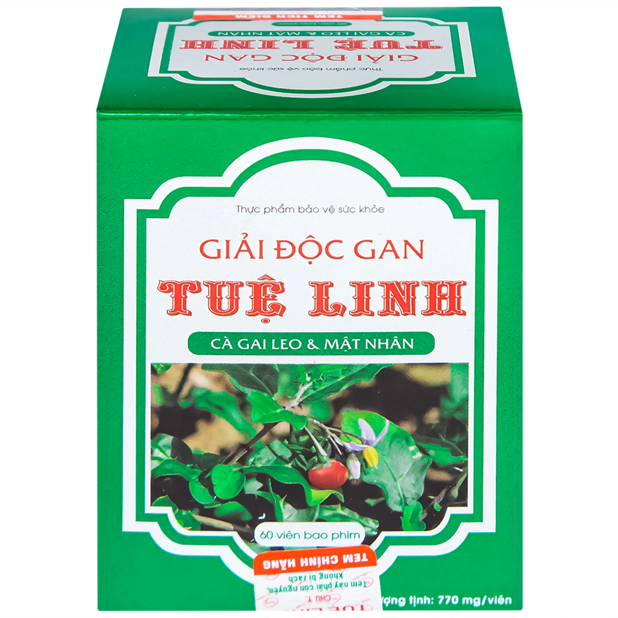 Viên uống Tuệ Linh hỗ trợ giải độc gan, bảo vệ gan (60 viên)