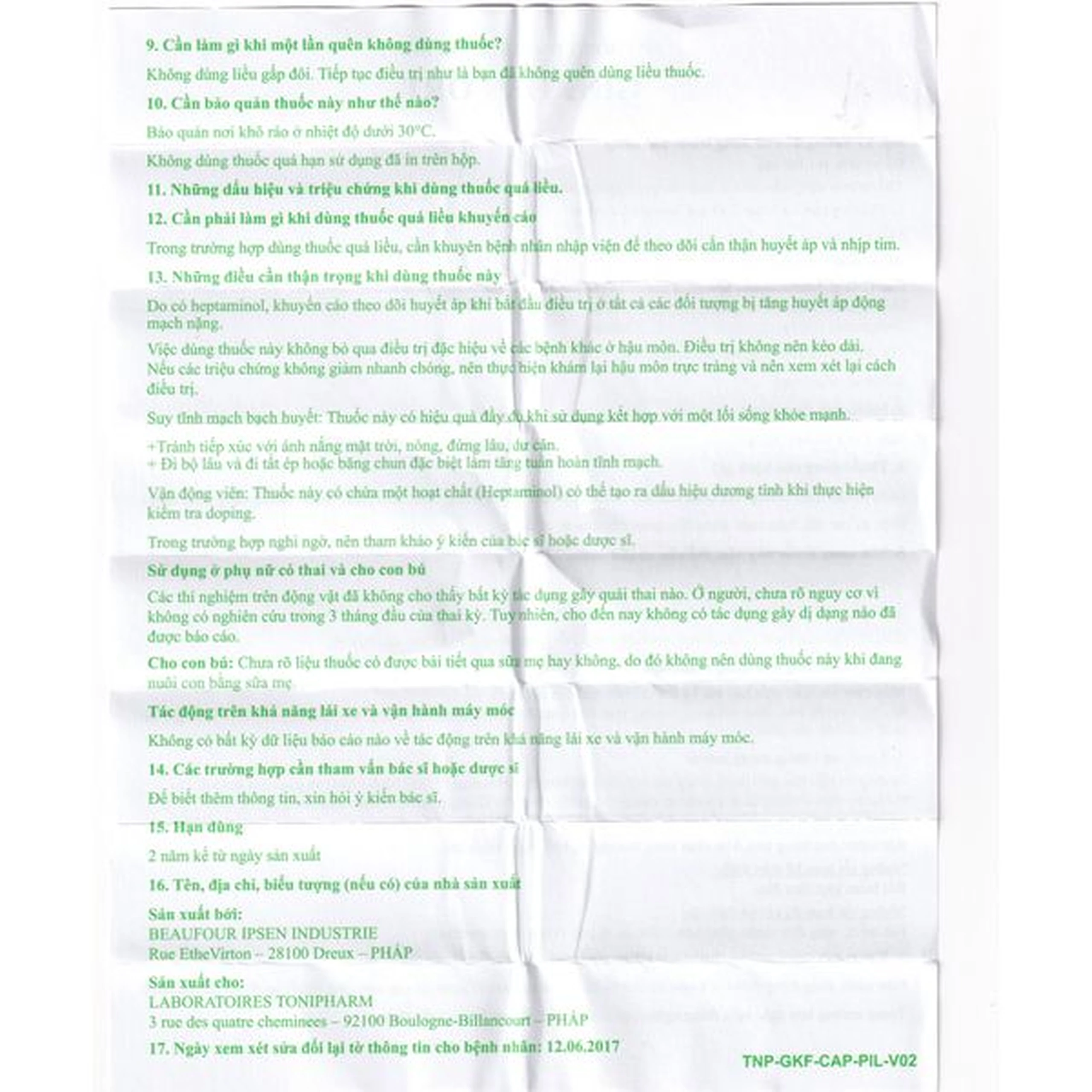 Thuốc Ginkor Fort điều trị suy tĩnh mạch bạch huyết (3 vỉ x 10 viên)