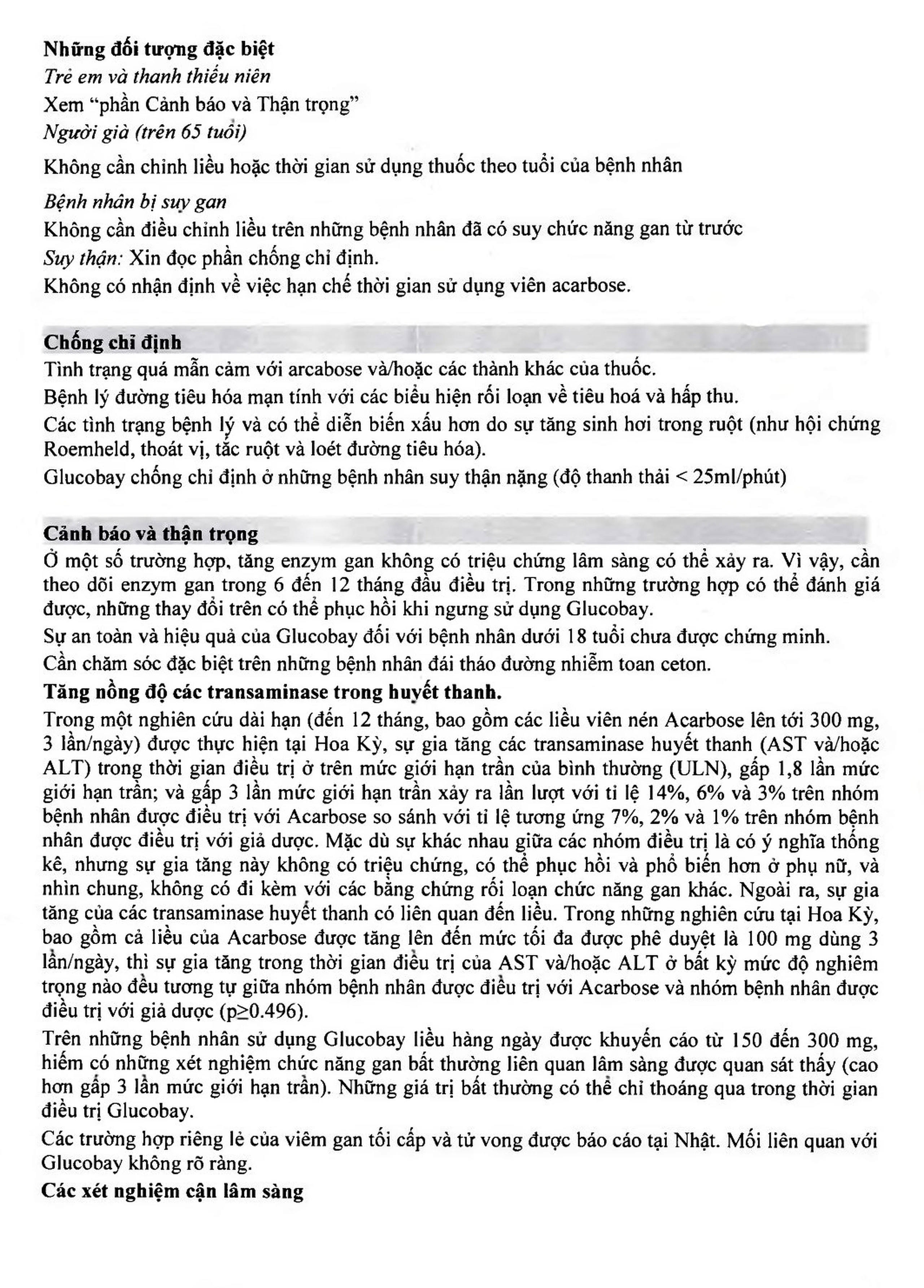 Thuốc Glucobay 50 điều trị kết hợp chế độ ăn kiêng cho bệnh nhân đái tháo đường (10 vỉ x 10 viên)