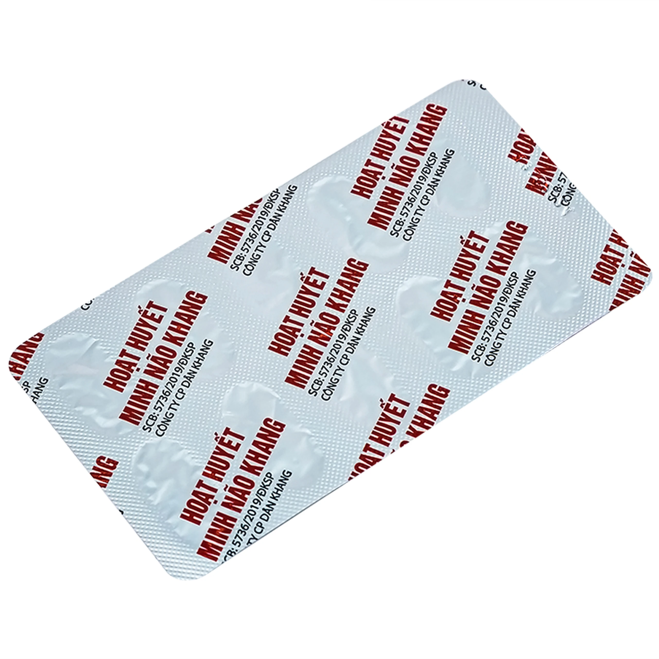 Viên uống Hoạt Huyết Minh Não Khang hỗ trợ hoạt huyết, giảm đau đầu, chóng mặt, mất ngủ (3 vỉ x 10 viên) 8