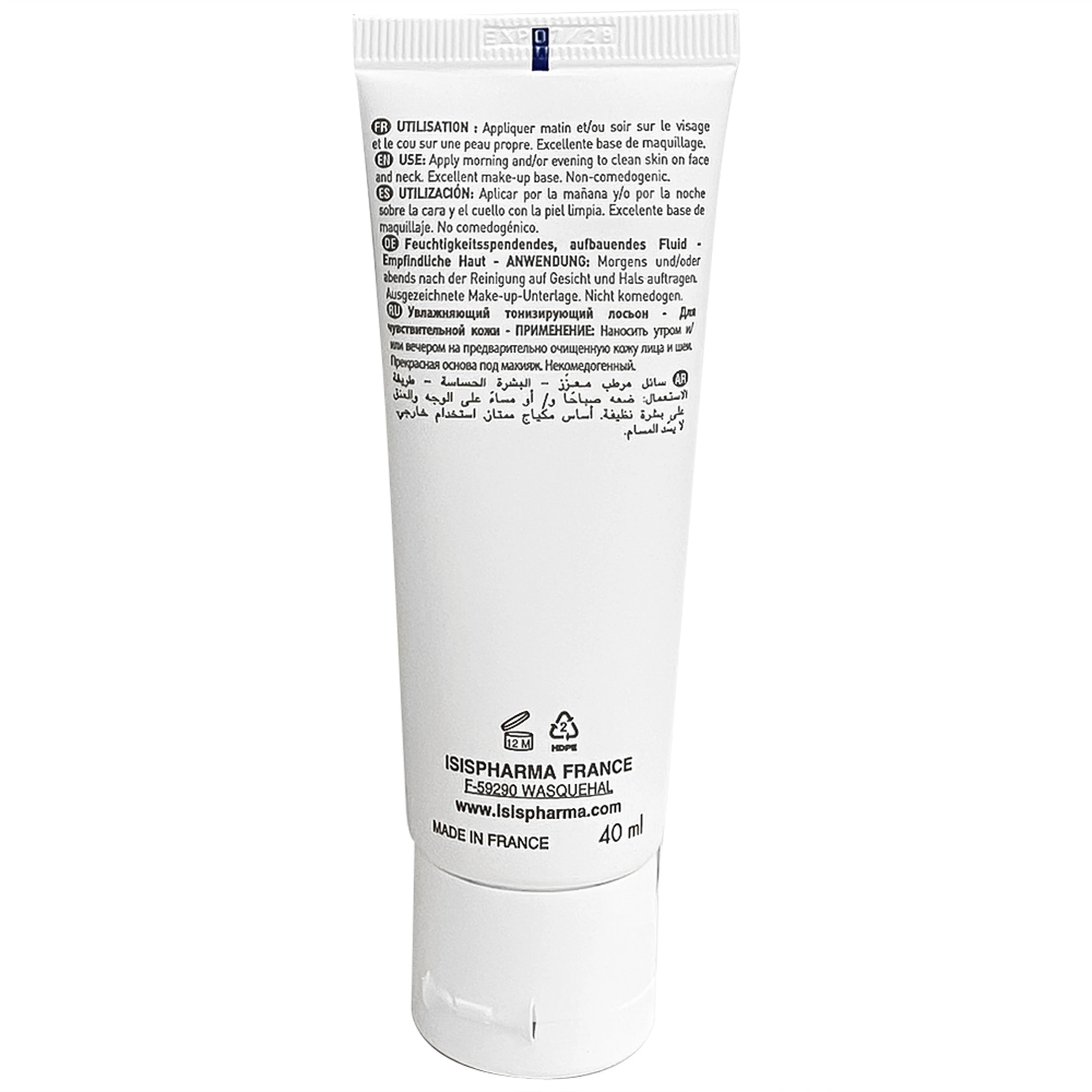 Kem bôi dịu da, dưỡng ẩm ISIS Pharma Sensylia 24h Légère 40ml