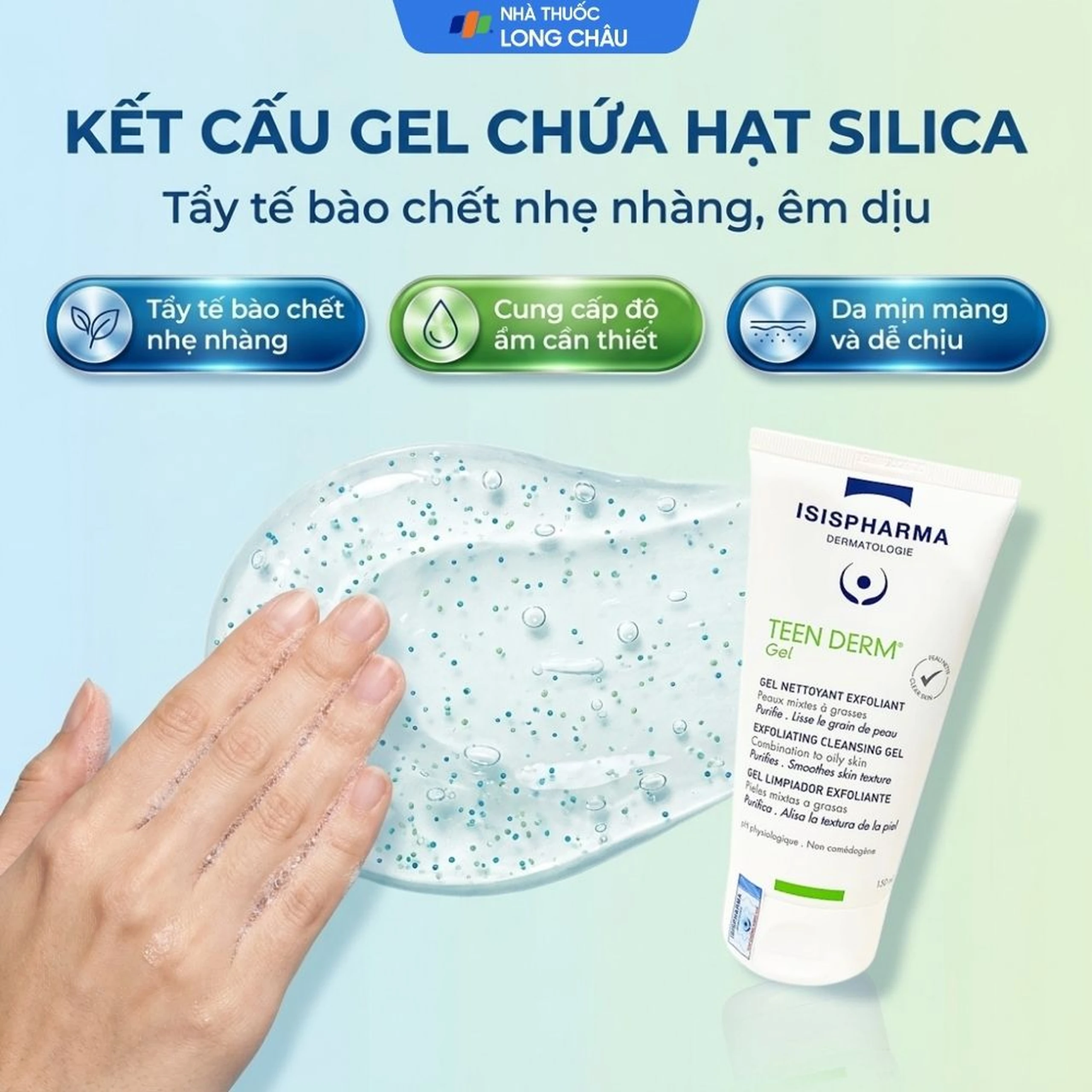 Gel rửa mặt Isis Teen Derm giảm nhờn và ngăn ngừa mụn (150ml) 4
