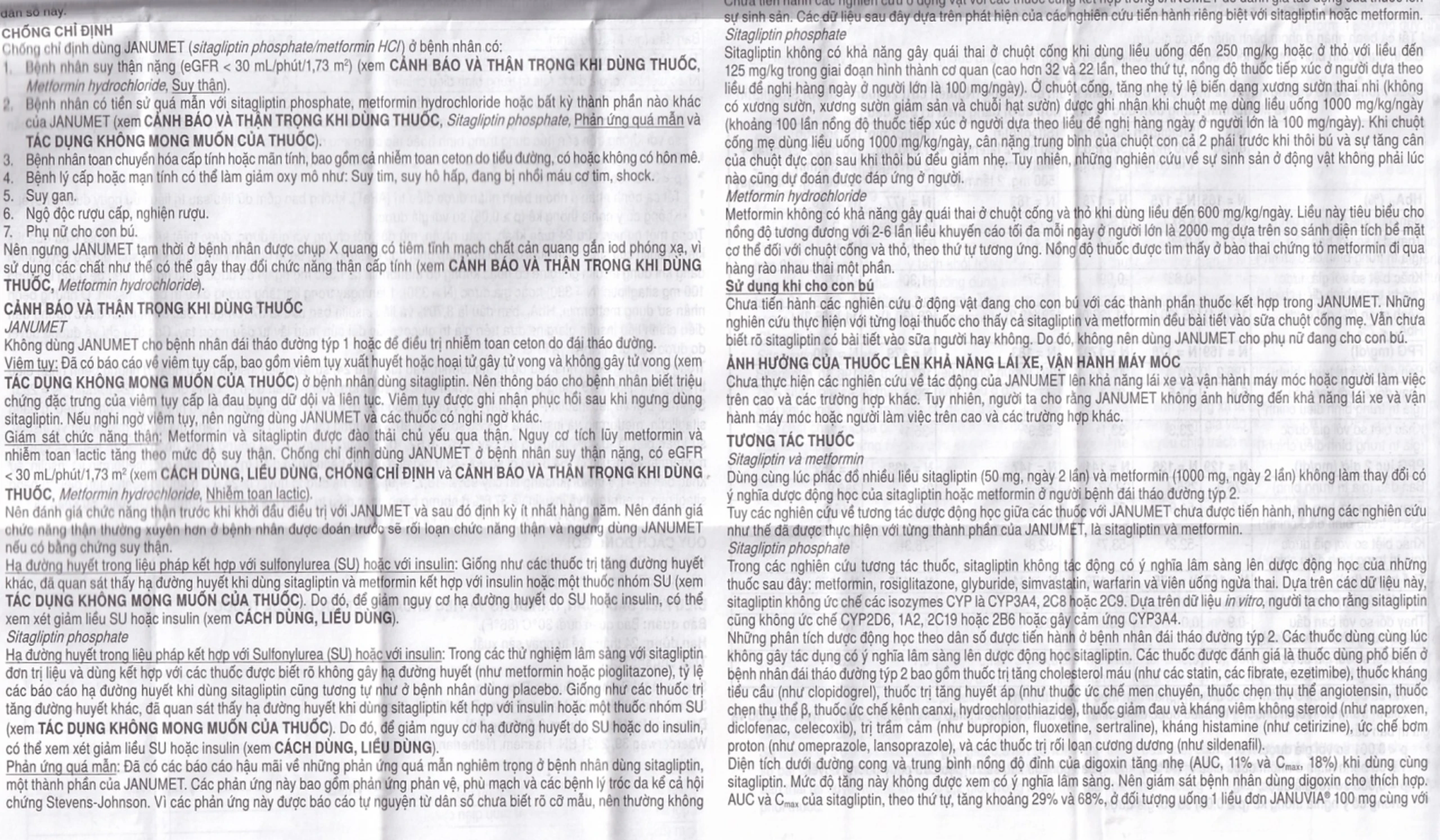 Viên nén Janumet 50mg/850mg MSD điều trị đái tháo đường típ 2 (4 vỉ x 7 viên)