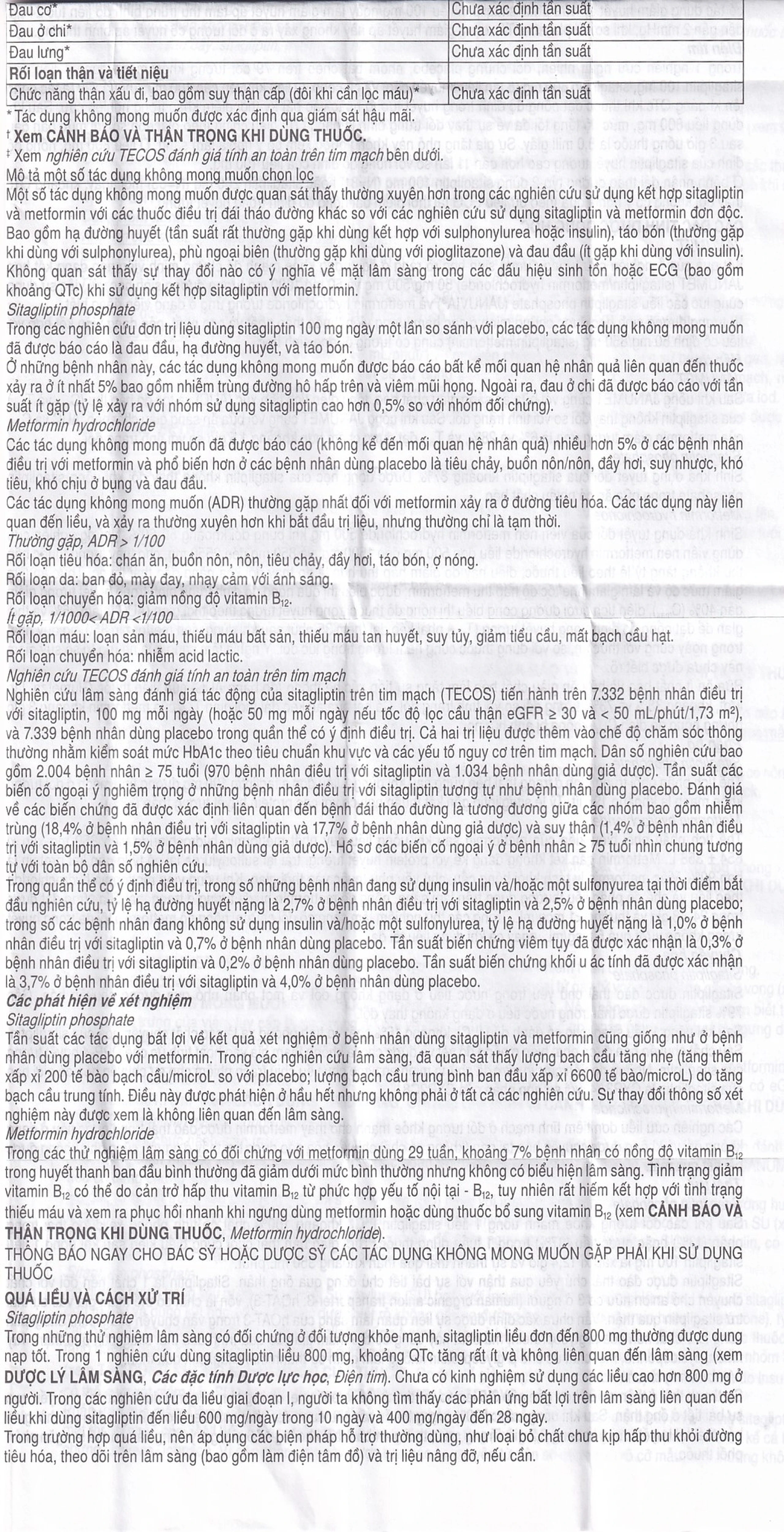 Viên nén Janumet 50mg/850mg MSD điều trị đái tháo đường típ 2 (4 vỉ x 7 viên)
