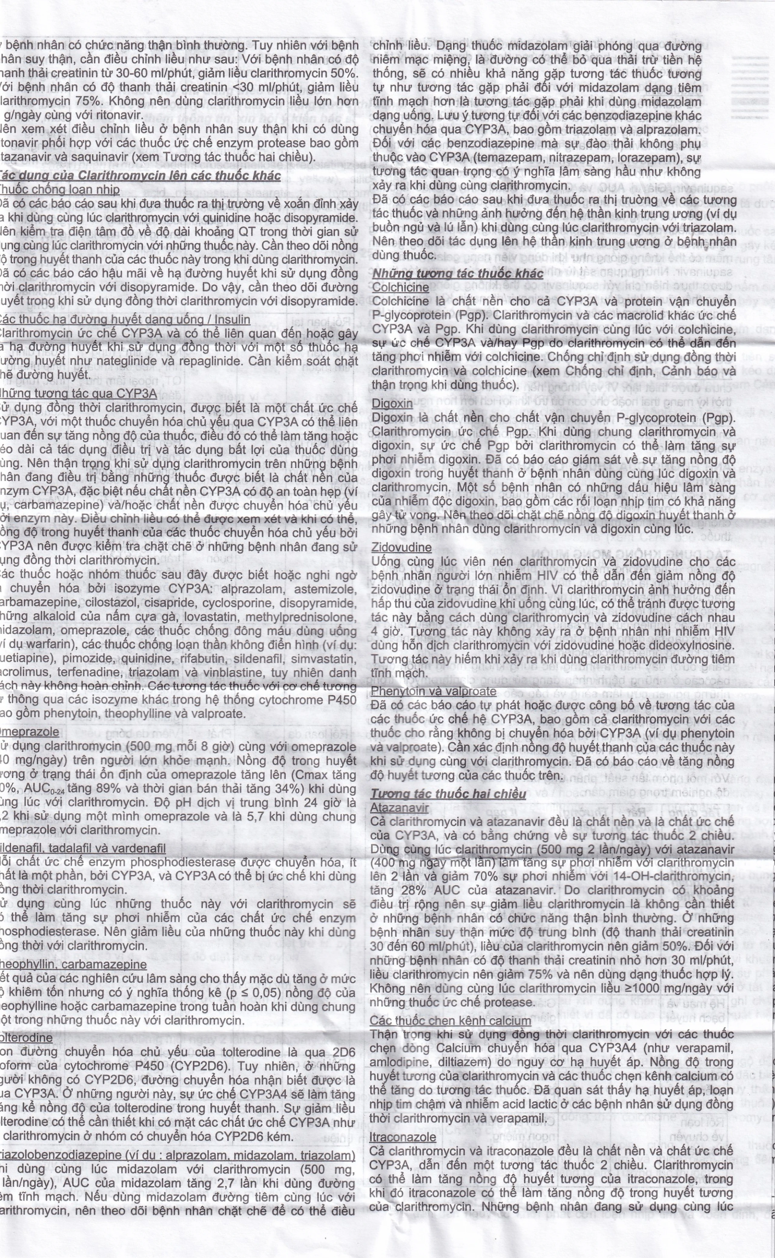 Viên nén Klacid 250mg Abbott điều trị viêm amidan, viêm tai giữa, viêm xoang cấp (1 vỉ x 10 viên)