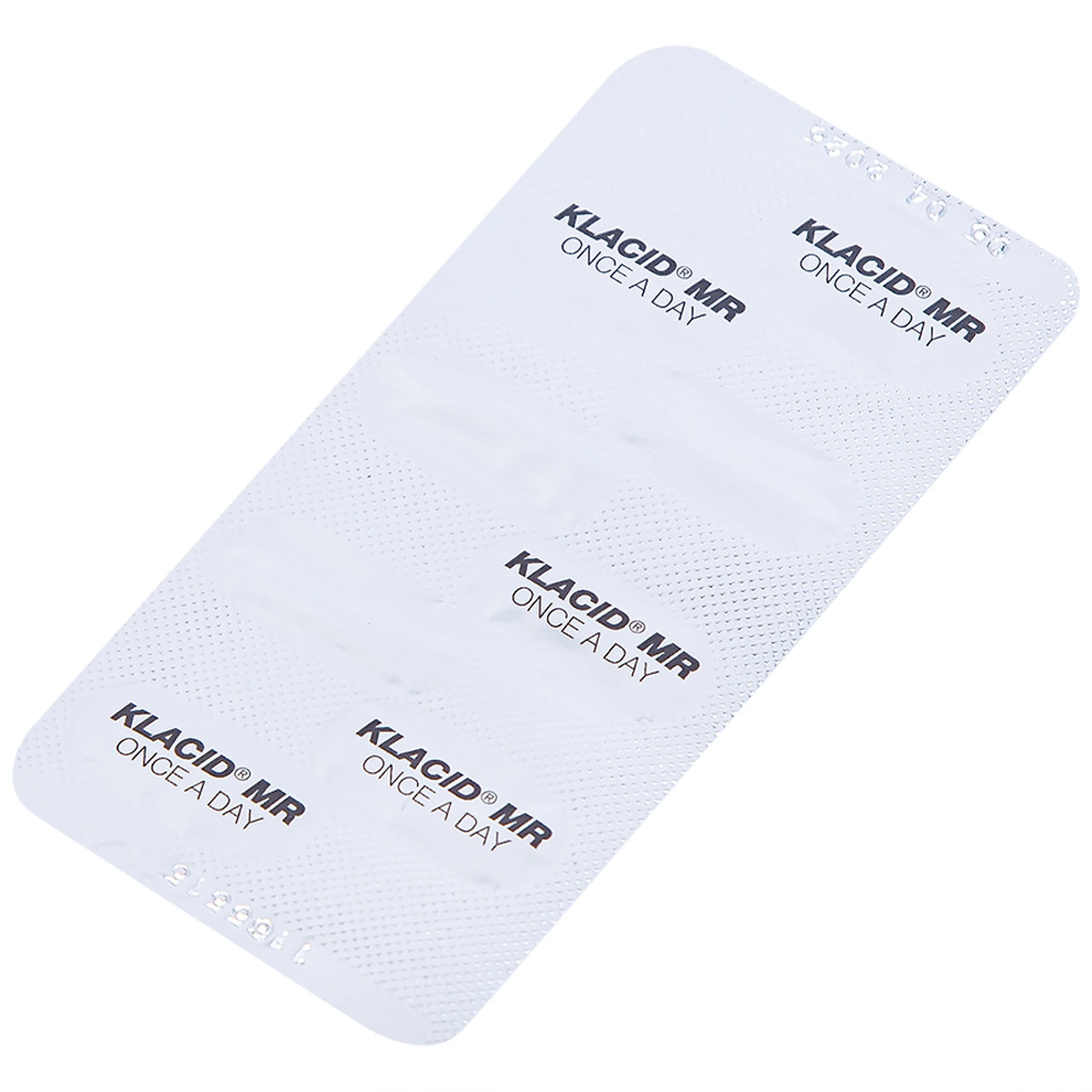 Viên nén Klacid MR 500mg Abbott điều trị nhiễm trùng đường hô hấp (1 vỉ x 5 viên)