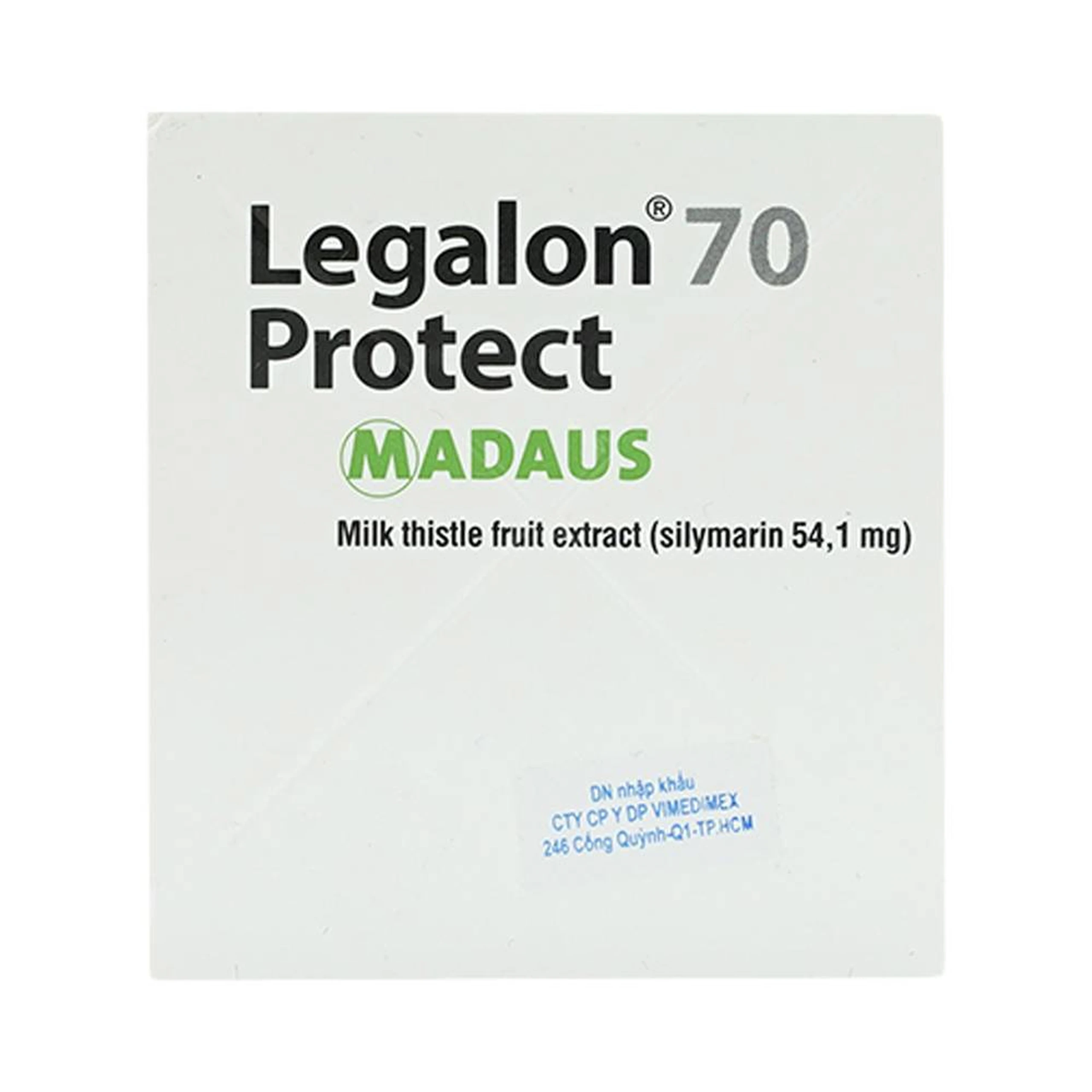 Viên nang Legalon 70 Madaus điều trị bệnh gan, nhiễm độc gan (10 vỉ x 10 viên)