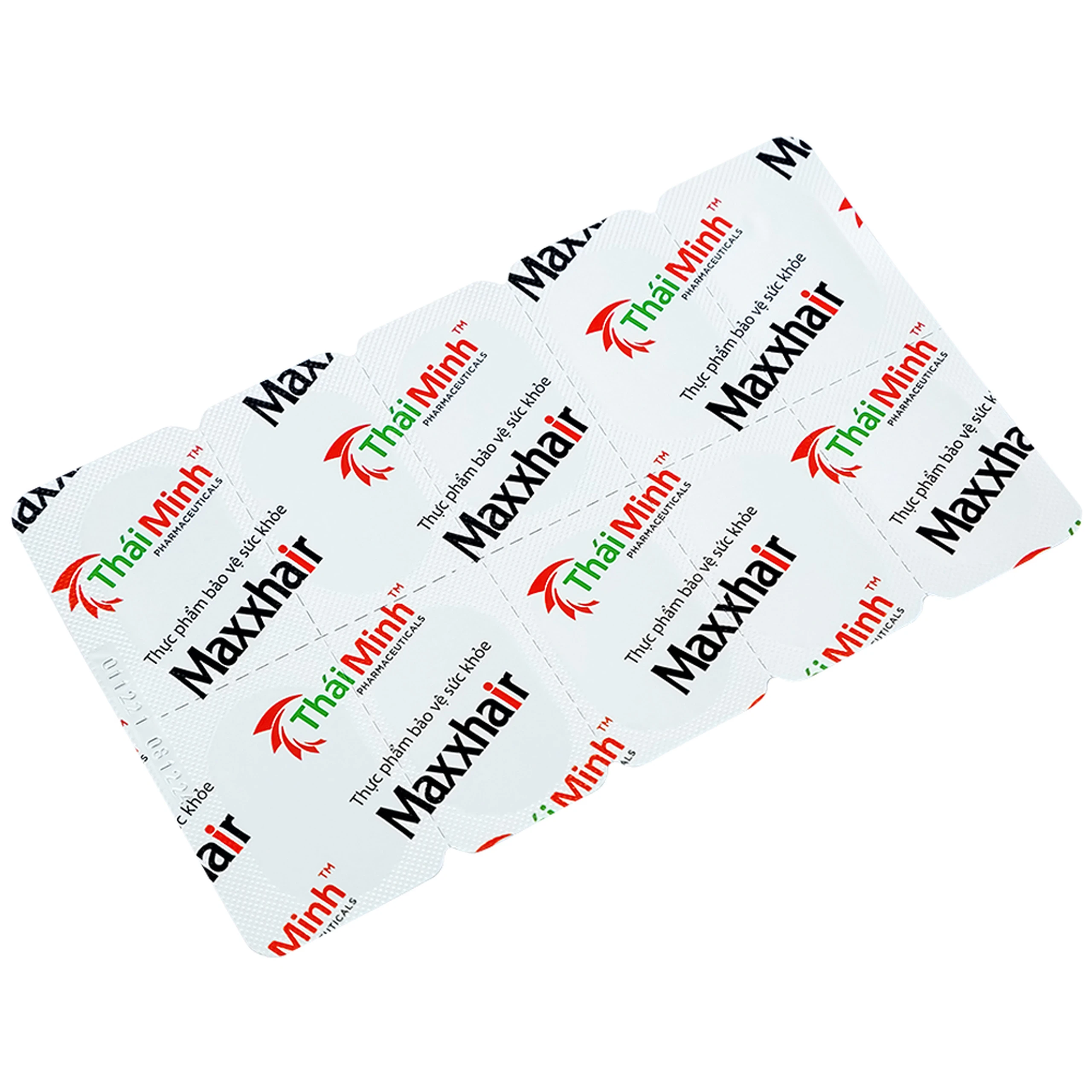 Viên uống hỗ trợ mọc tóc Maxxhair New Thái Minh (3 vỉ x 10 viên)
