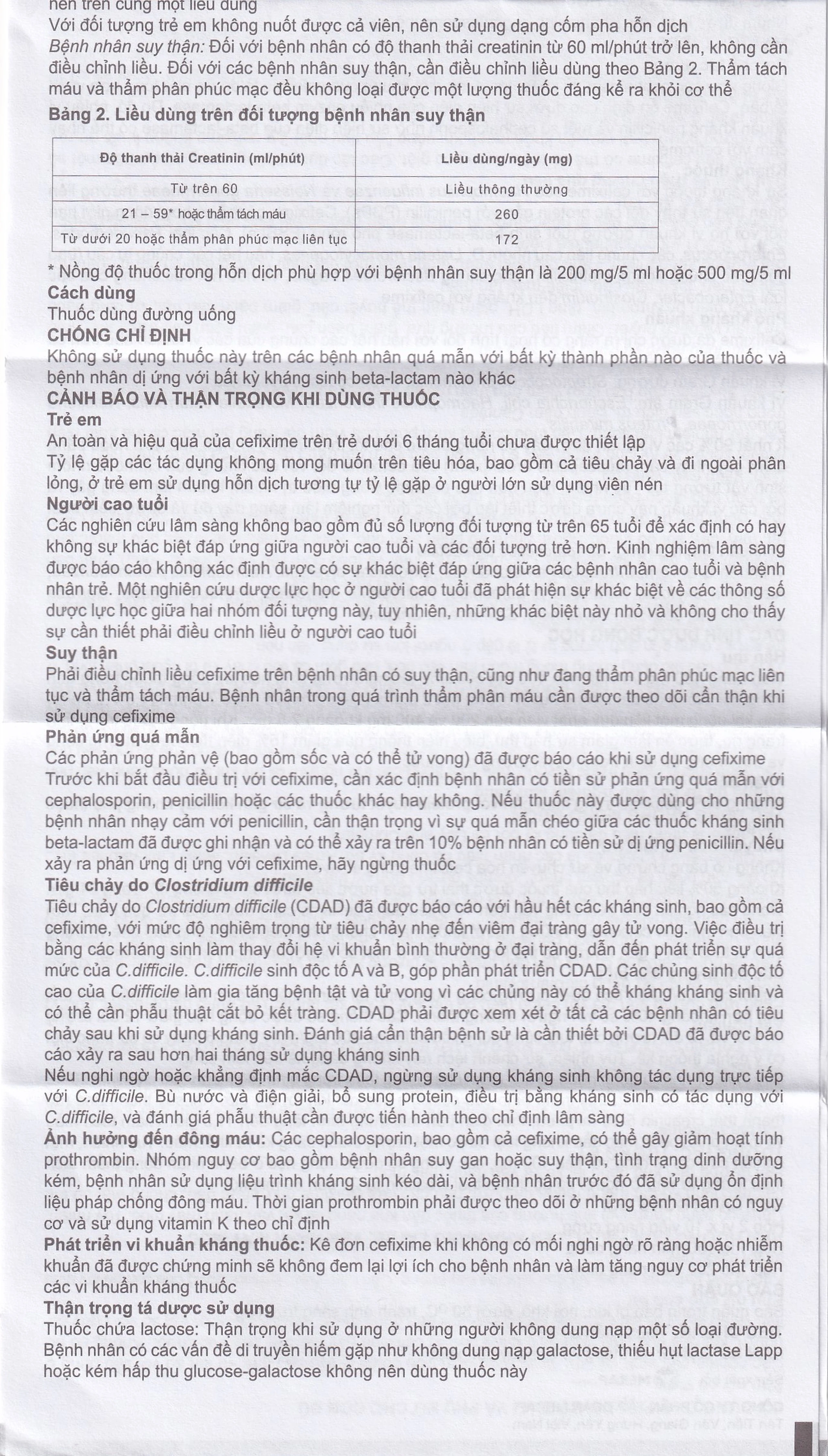 Thuốc Mecefix-B.E 200mg Merap điều trị nhiễm khuẩn đường tiết niệu, viêm tai giữa (2 vỉ x 10 viên)