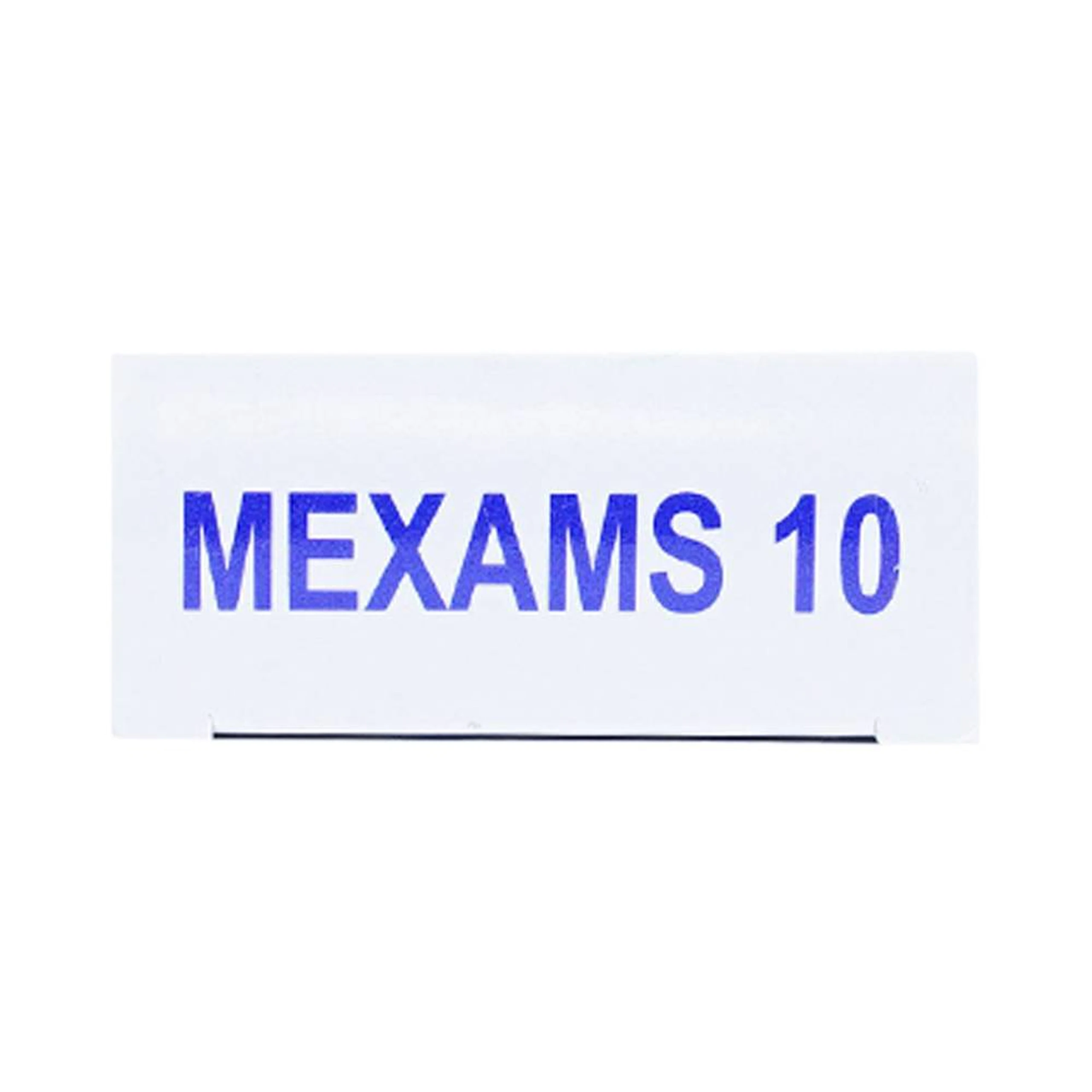Viên nén Mexams 10 Celogen Pharma điều trị hen, viêm mũi dị ứng theo mùa (3 vỉ x 10 viên)