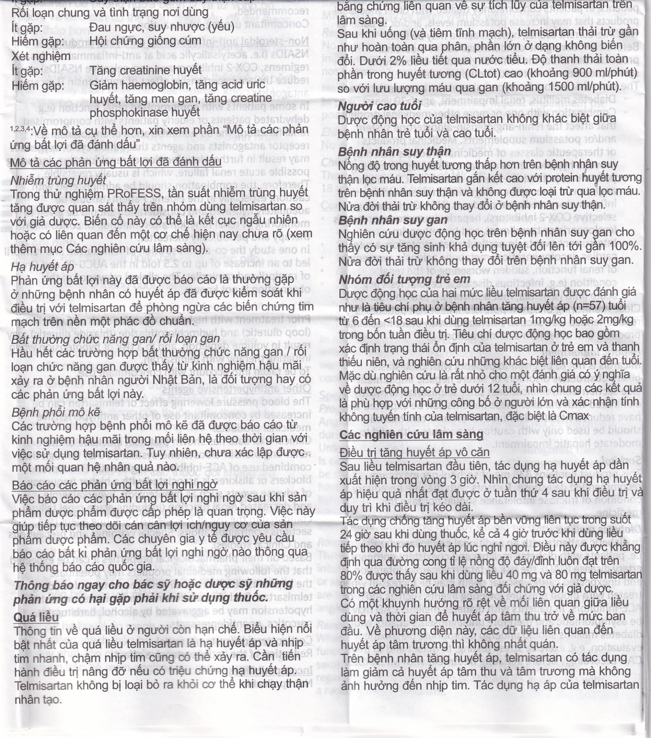 Viên nén Micardis 40mg Boehringer điều trị tăng huyết áp vô căn (3 vỉ x 10 viên)