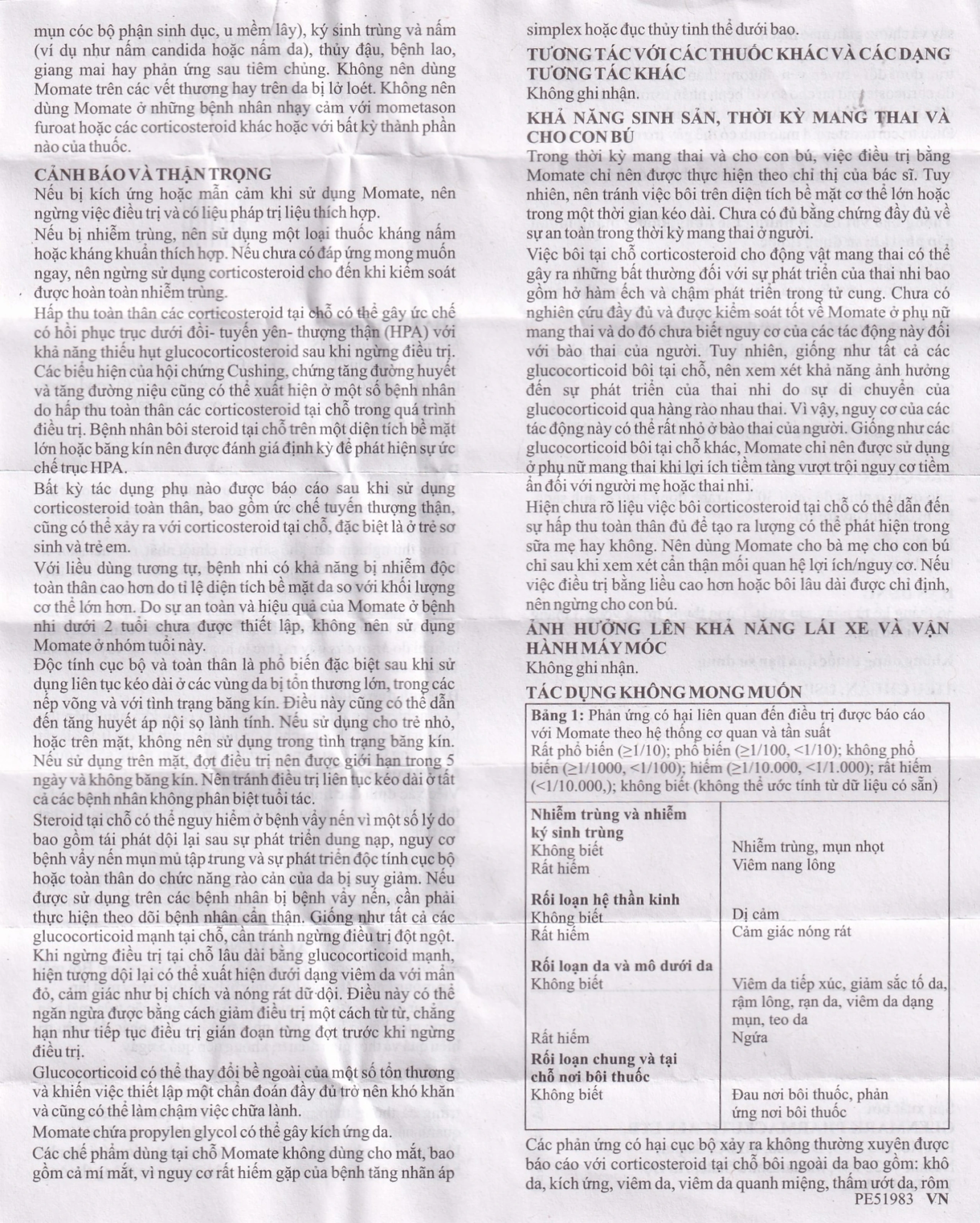 Kem bôi da Momate Glenmark điều trị viêm và ngứa bệnh vẩy nến (15g) 