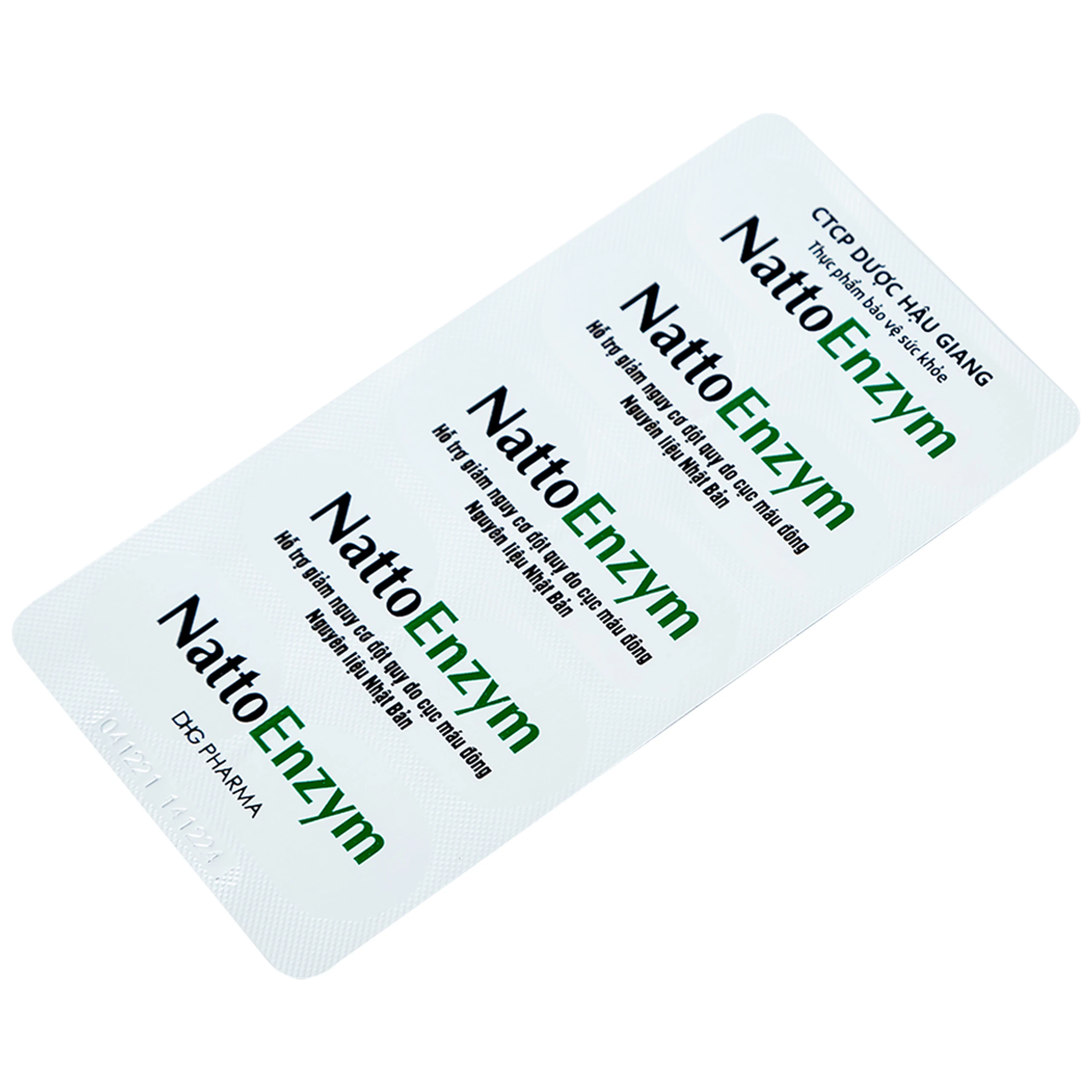 Viên hỗ trợ hoạt huyết NattoEnzym DHG (3 vỉ x 10 viên)