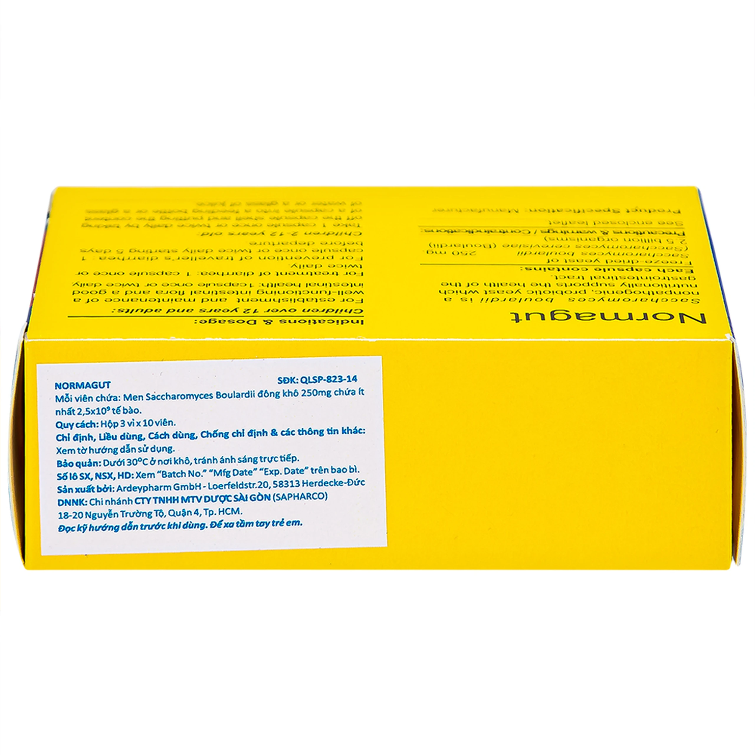 Thuốc Normagut MEGA We care cân bằng hệ vi sinh đường ruột (3 vỉ x 10 viên)