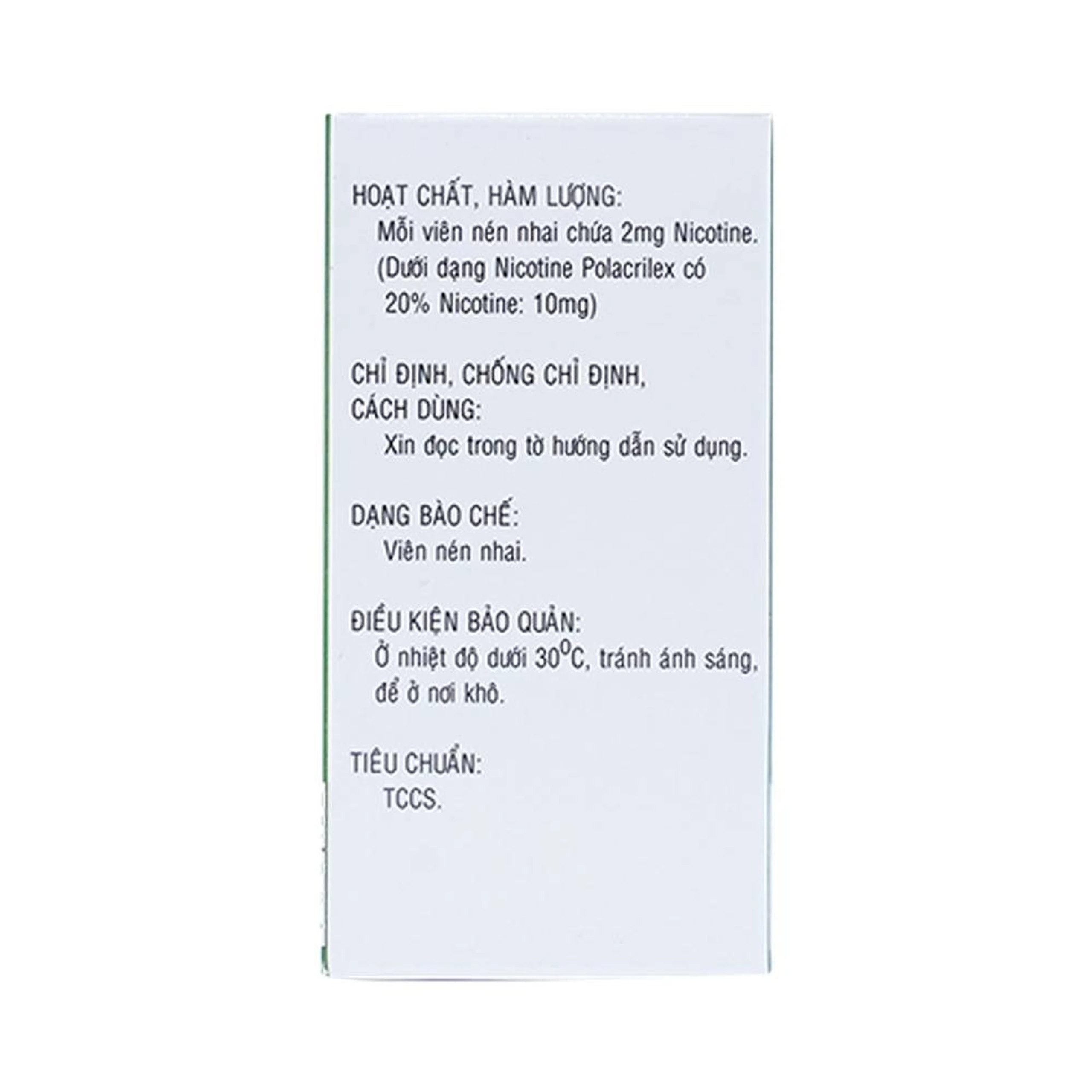 Viên nhai OH NO Việt Phúc hỗ trợ cai nghiện thuốc lá (12 viên)