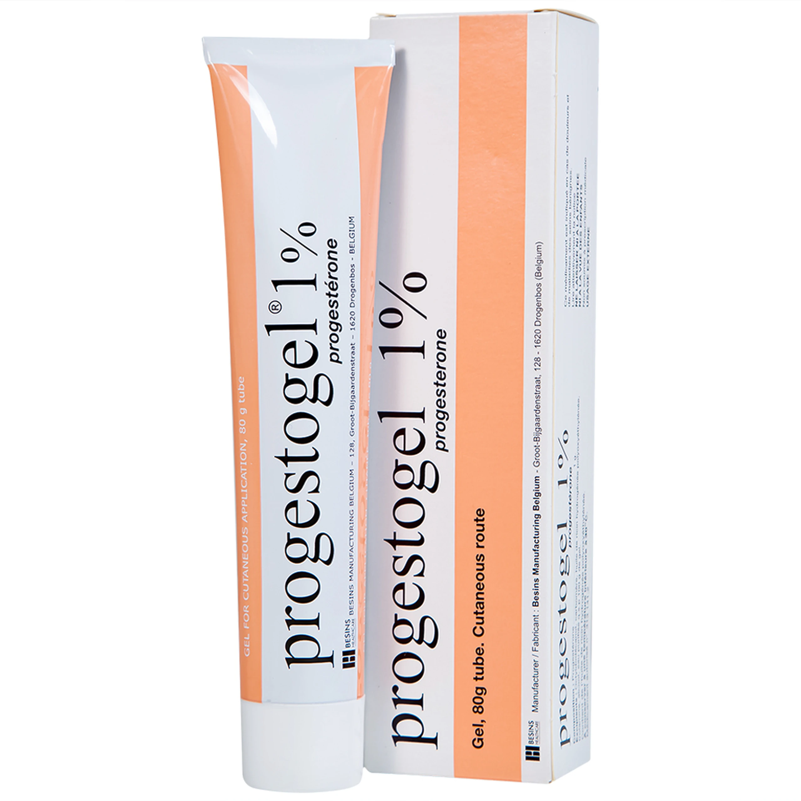 Gel Progestogel 1% Kolmar điều trị các bệnh vú lành tính (80g)