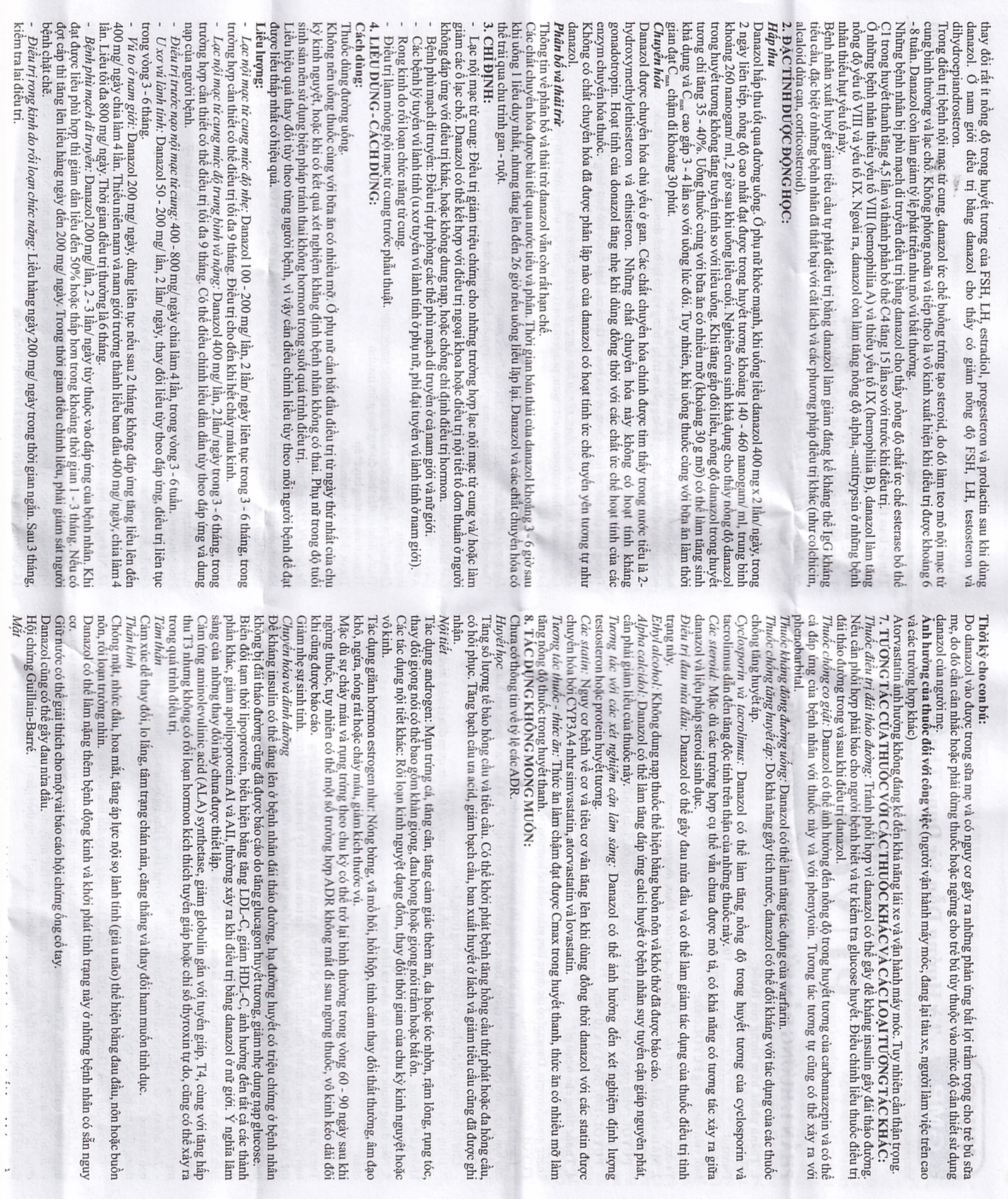 Thuốc Puyol 200mg Davipharm điều trị lạc nội mạc tử cung (3 vỉ x 10 viên)