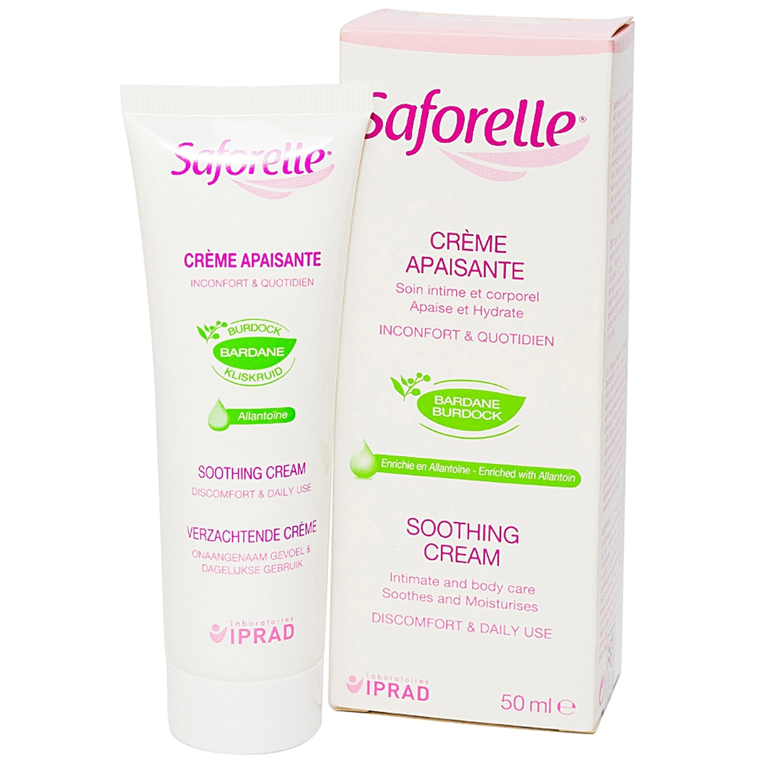 Kem Saforelle Crème Apaisante Soothing Cream hỗ trợ làm mềm và dịu da (50ml)