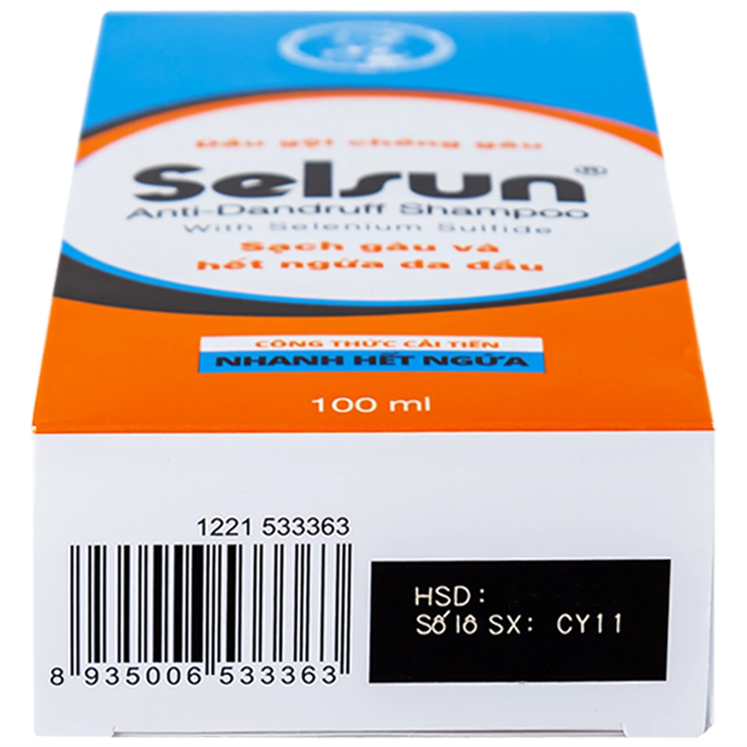 Dầu gội sạch gàu, giảm ngứa Selsun Rohto 100ml