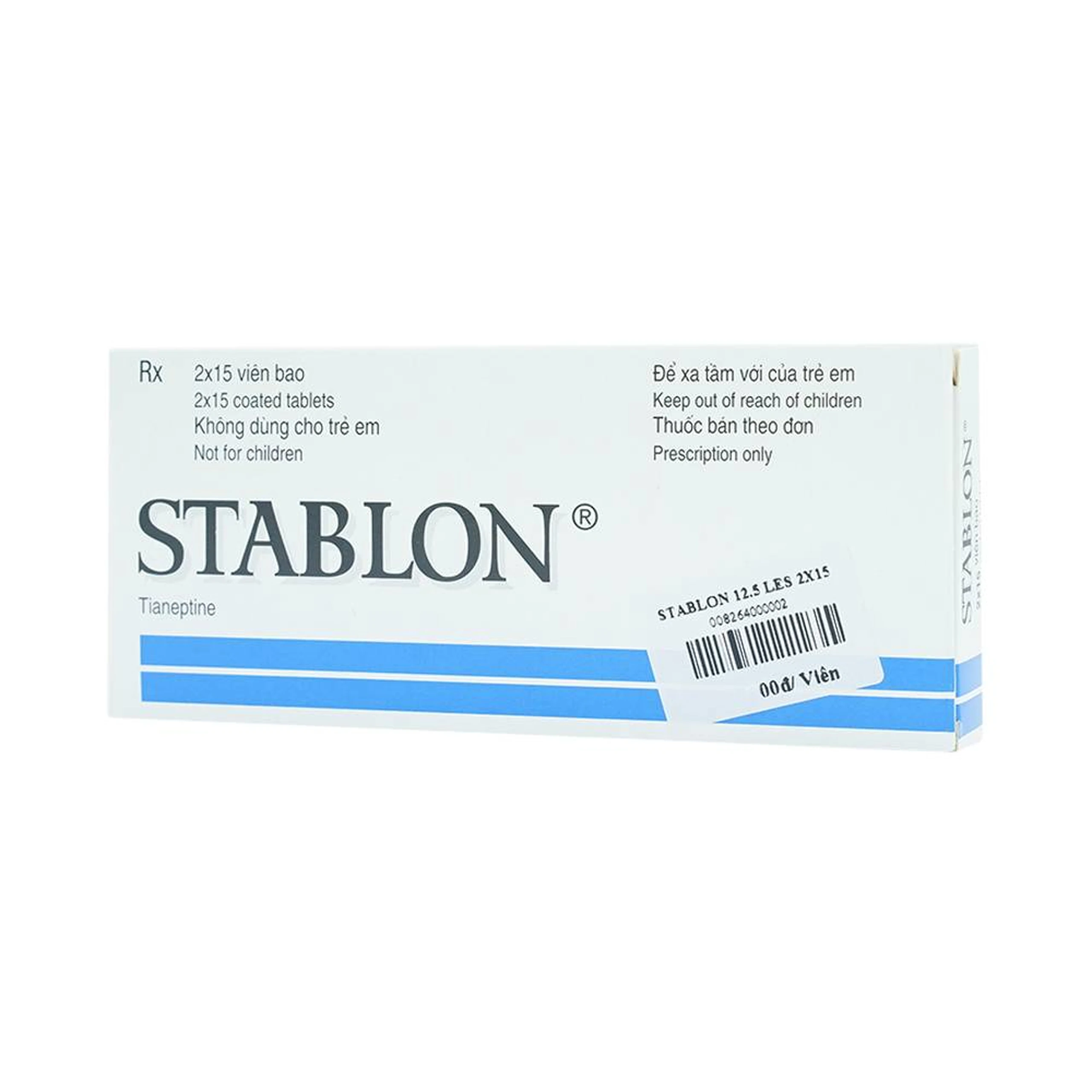 Thuốc Stablon Servier điều trị trạng thái trầm cảm (2 vỉ x 15 viên)