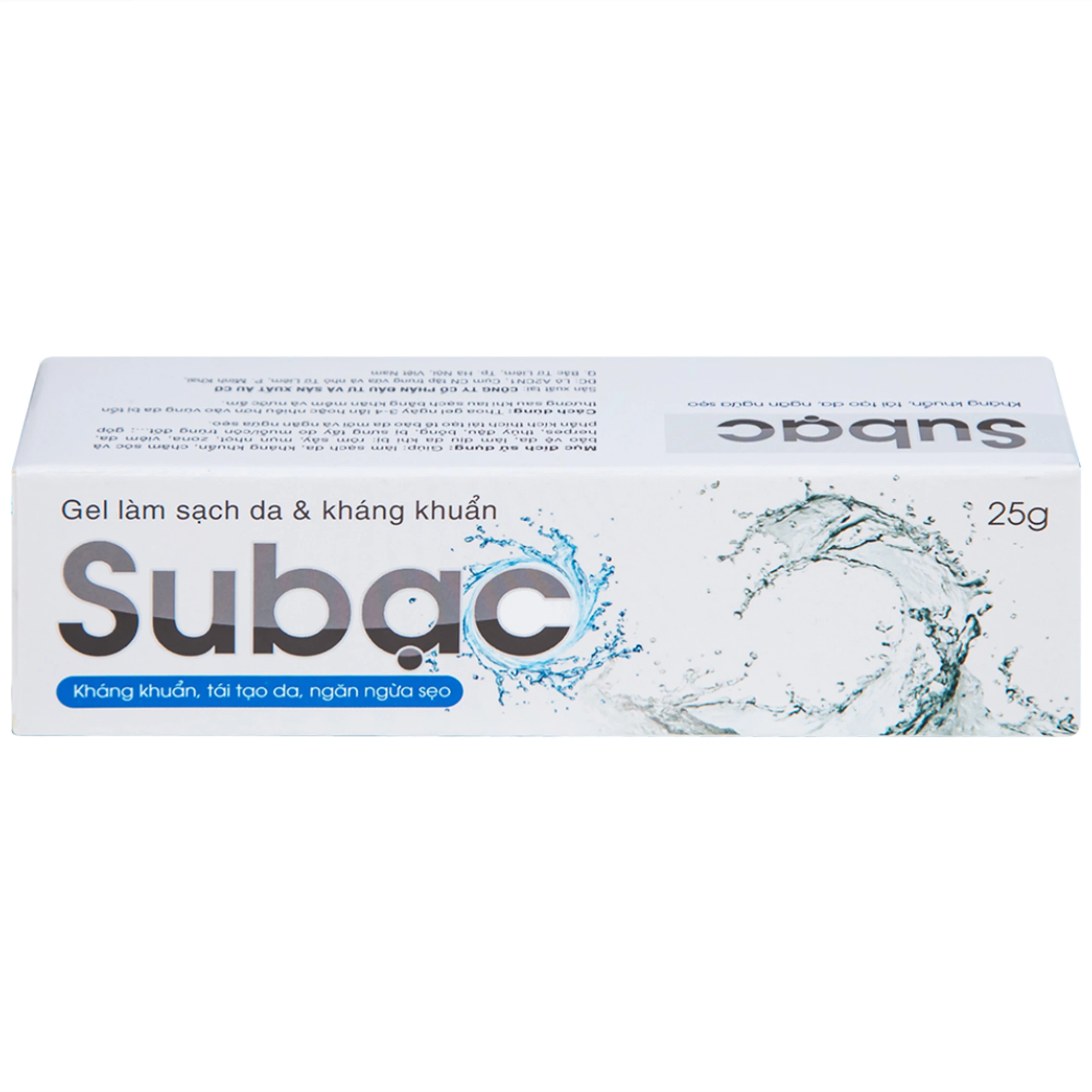 Gel bôi Su Bạc kháng khuẩn, làm sạch da (25g)