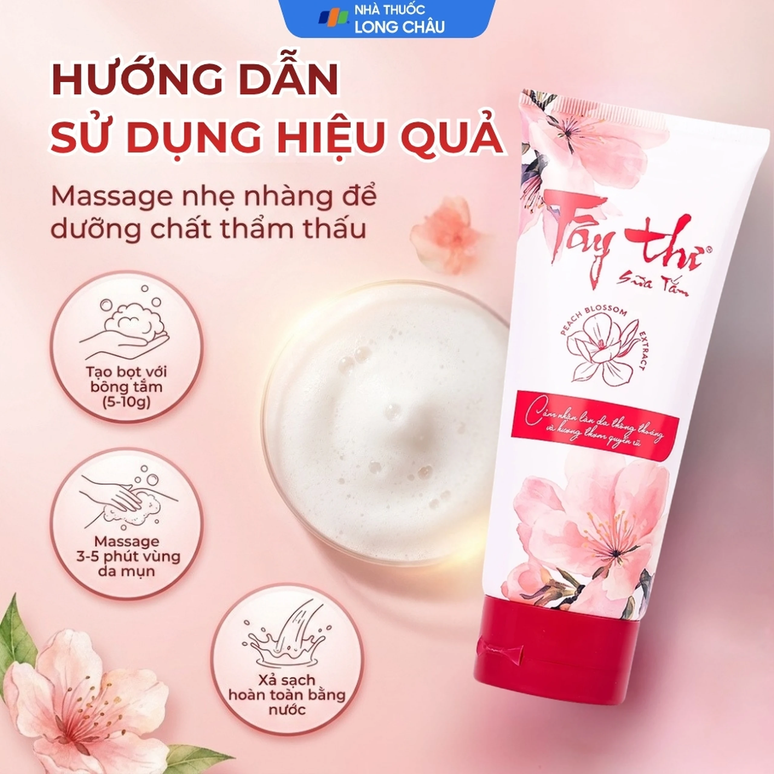 Sữa tắm Tây Thi Thái Dương giúp làm giảm tình trạng ngứa da, viêm chân lông và mụn trứng cá (200g) 5
