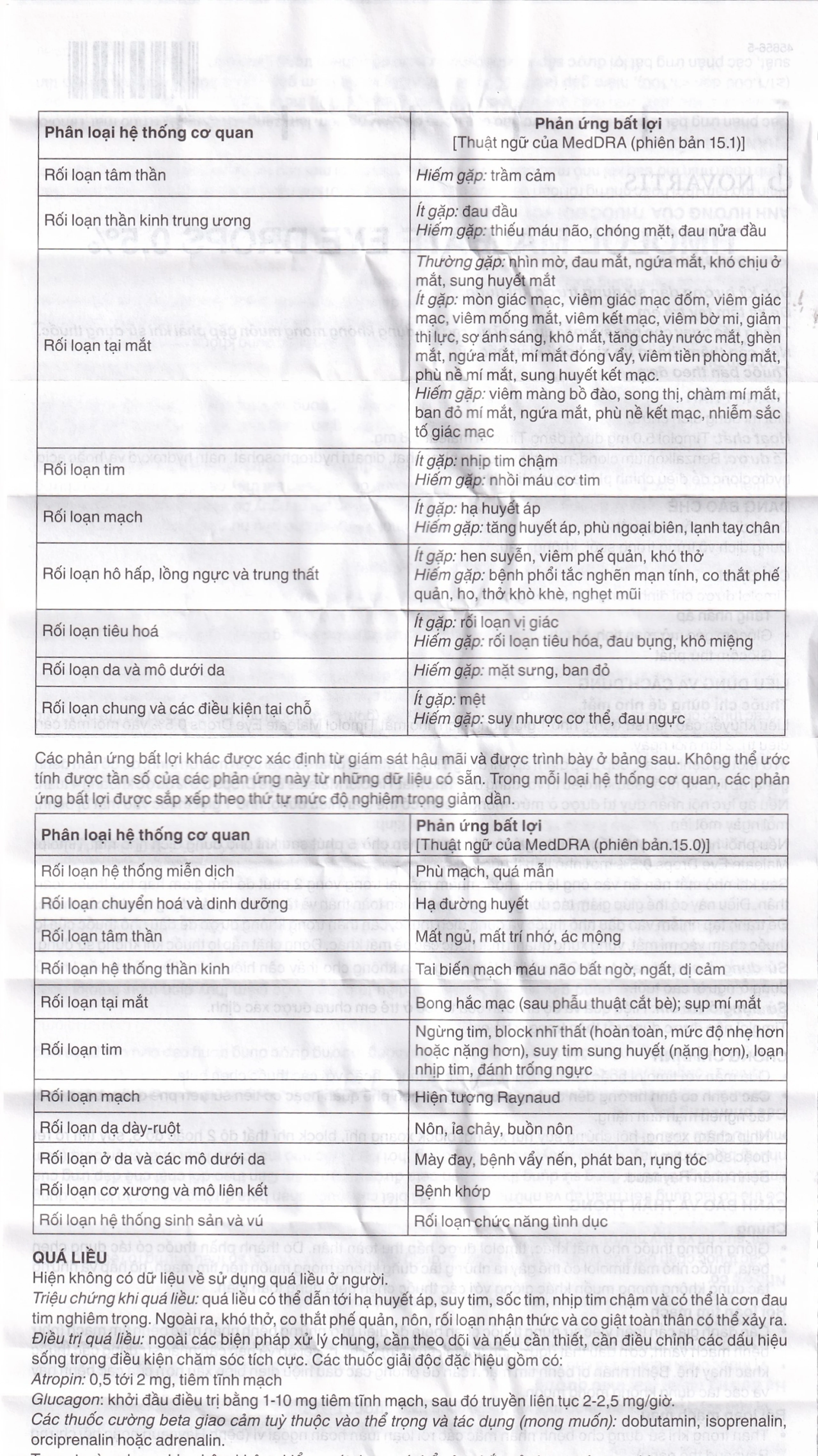 Dung dịch nhỏ mắt Timolol Maleate Eye Drops 0.5% Alcon điều trị tăng nhãn áp (5ml)