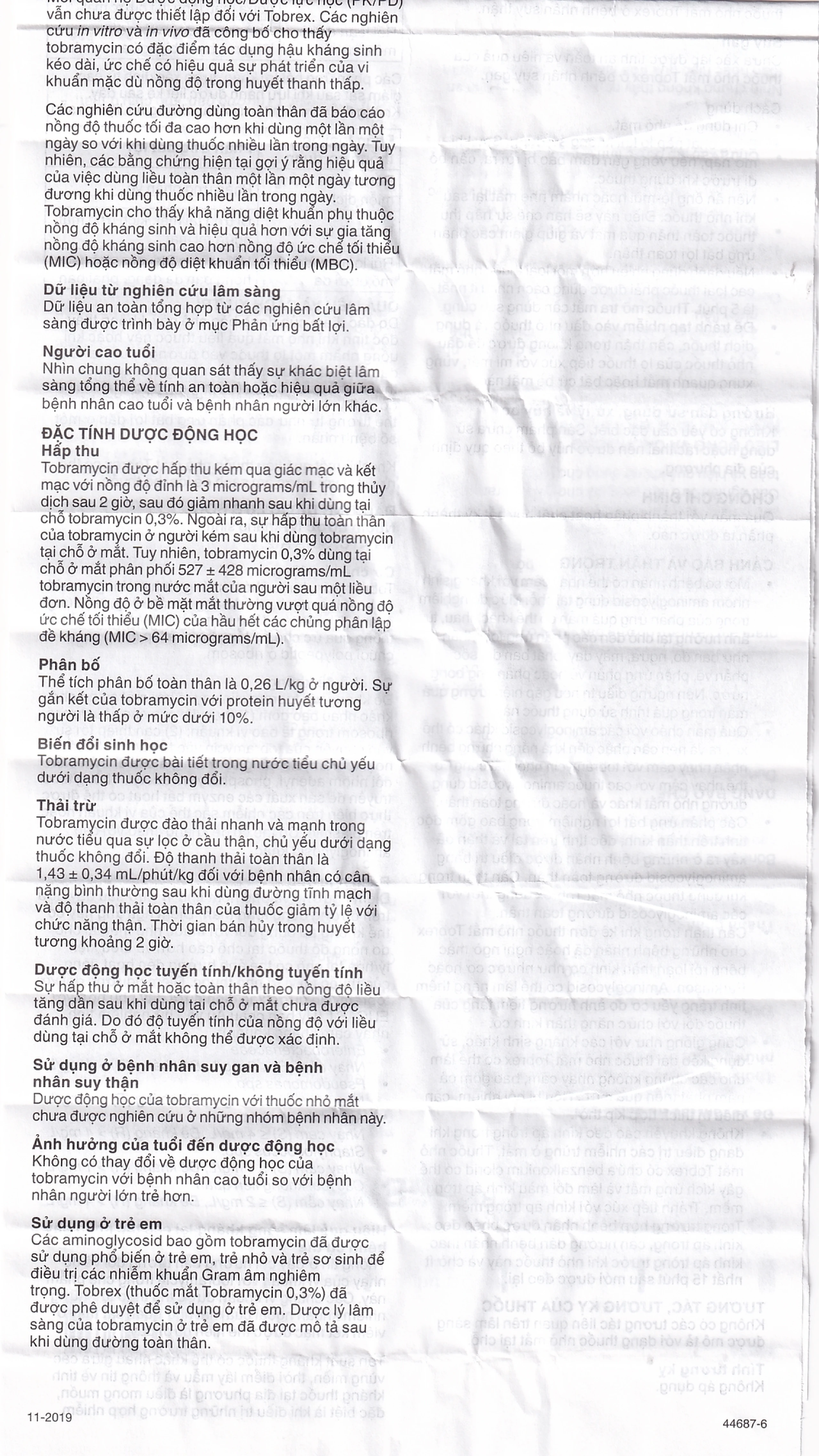 Thuốc nhỏ mắt Tobrex Alcon điều trị nhiễm khuẩn ở mắt (5ml)