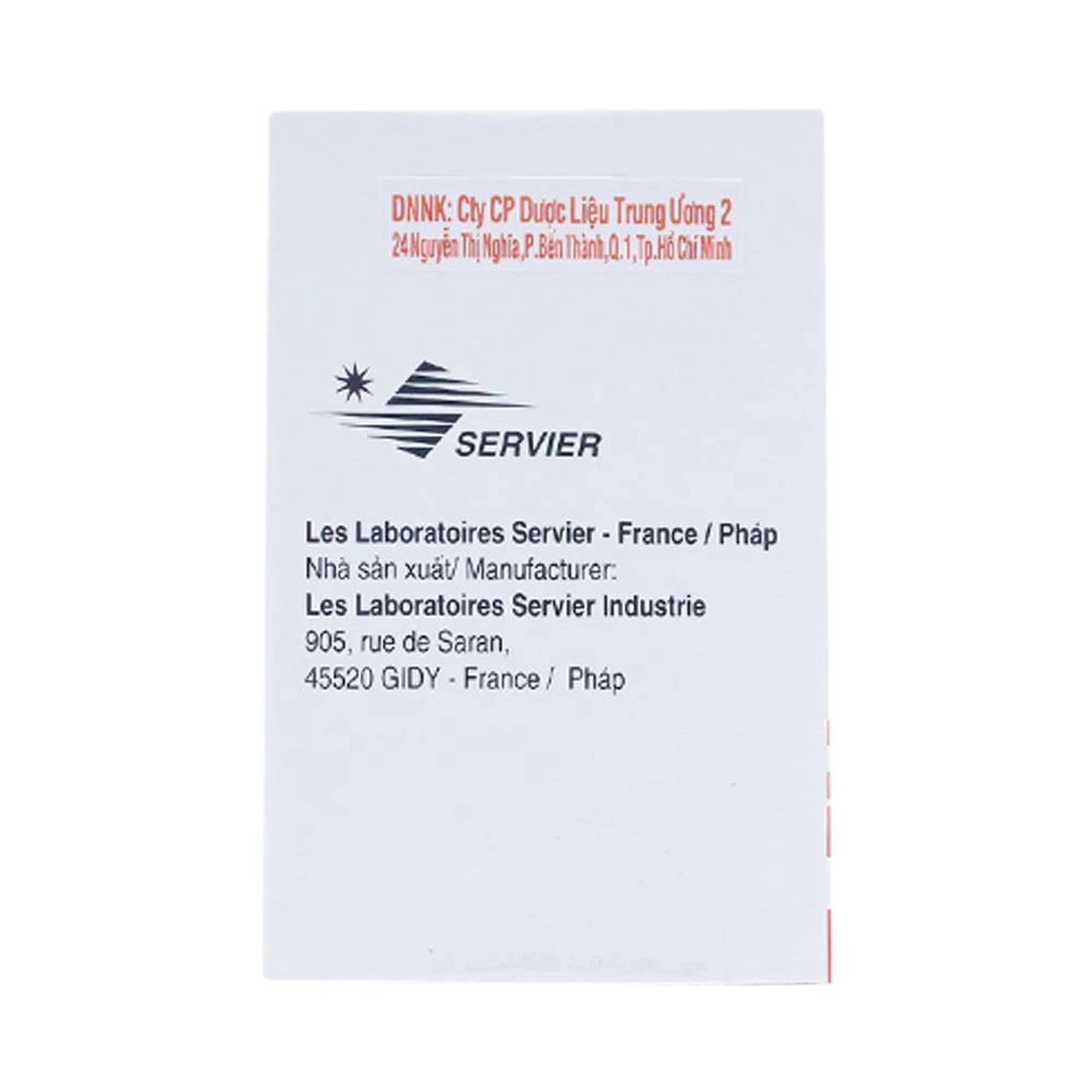 Thuốc Vastarel 20mg Servier điều trị đau thắt ngực (60 viên)