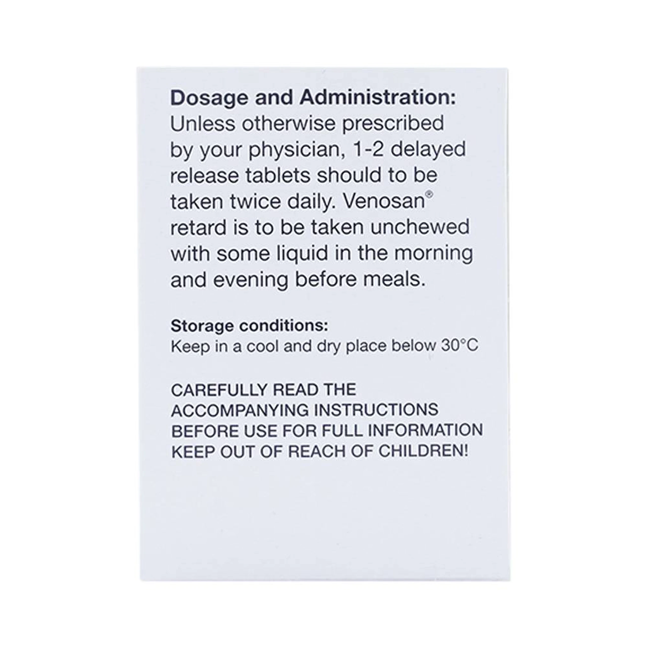 Thuốc Venosan Retard 263.2mg Dr. Willmar Schwabe điều trị viêm tĩnh mạch huyết khối (10 vỉ x 10 viên)