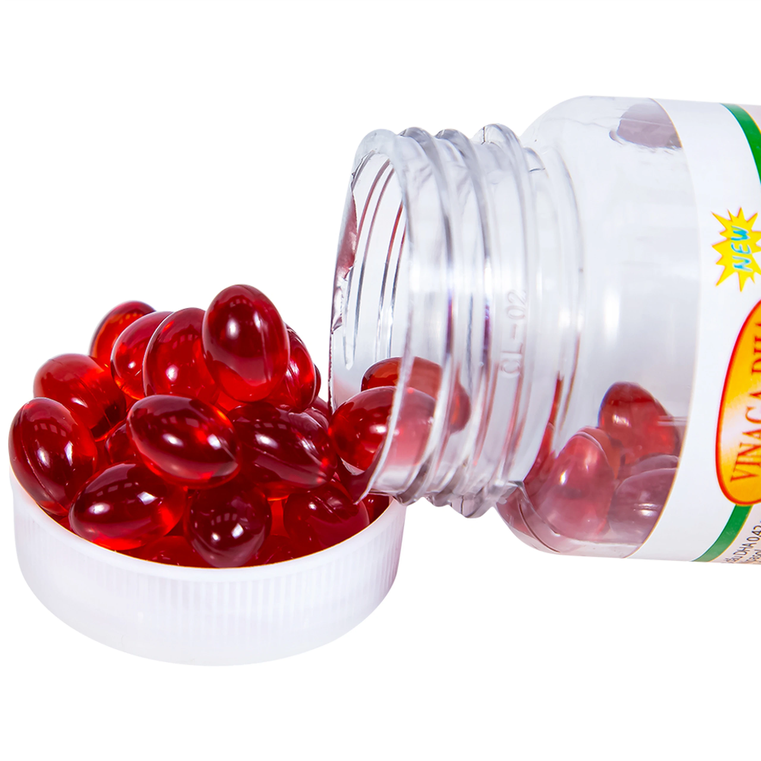 Giúp bổ não Dầu gấc viên nang Vinaga - DHA (100 viên)