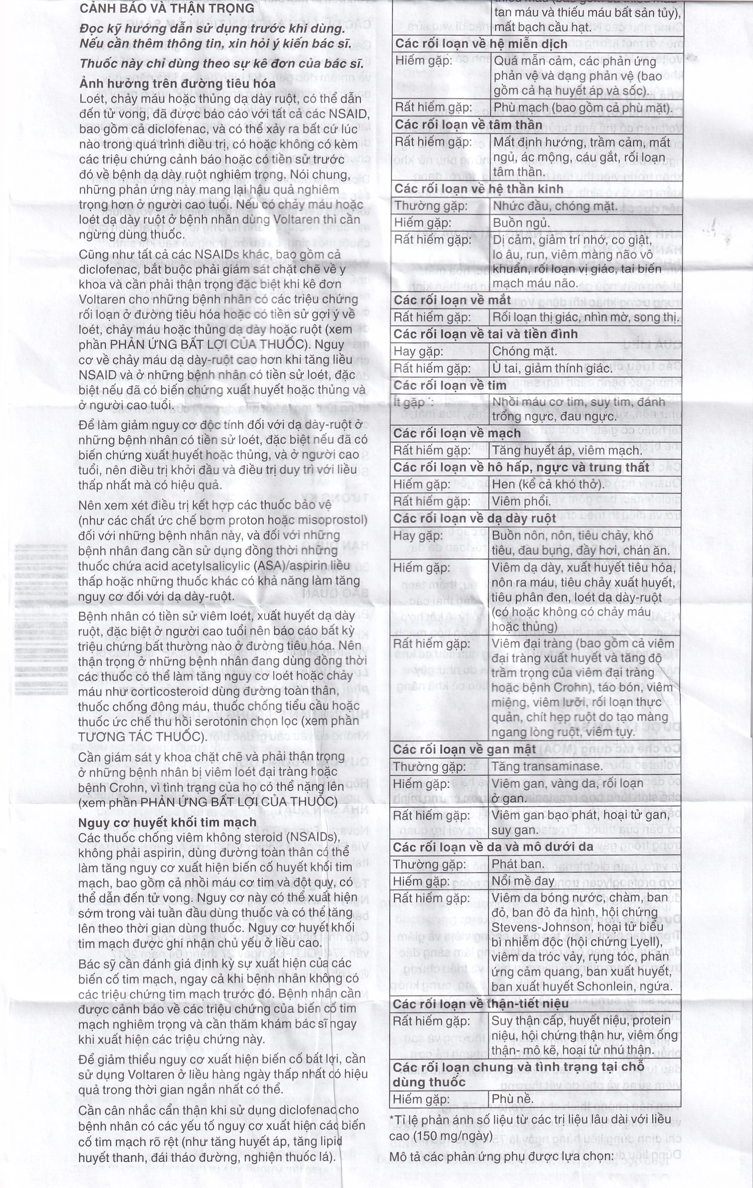 Thuốc Voltaren SR 75mg Novartis điều trị viêm và thoái hóa của bệnh thấp khớp (10 vỉ x 10 viên)