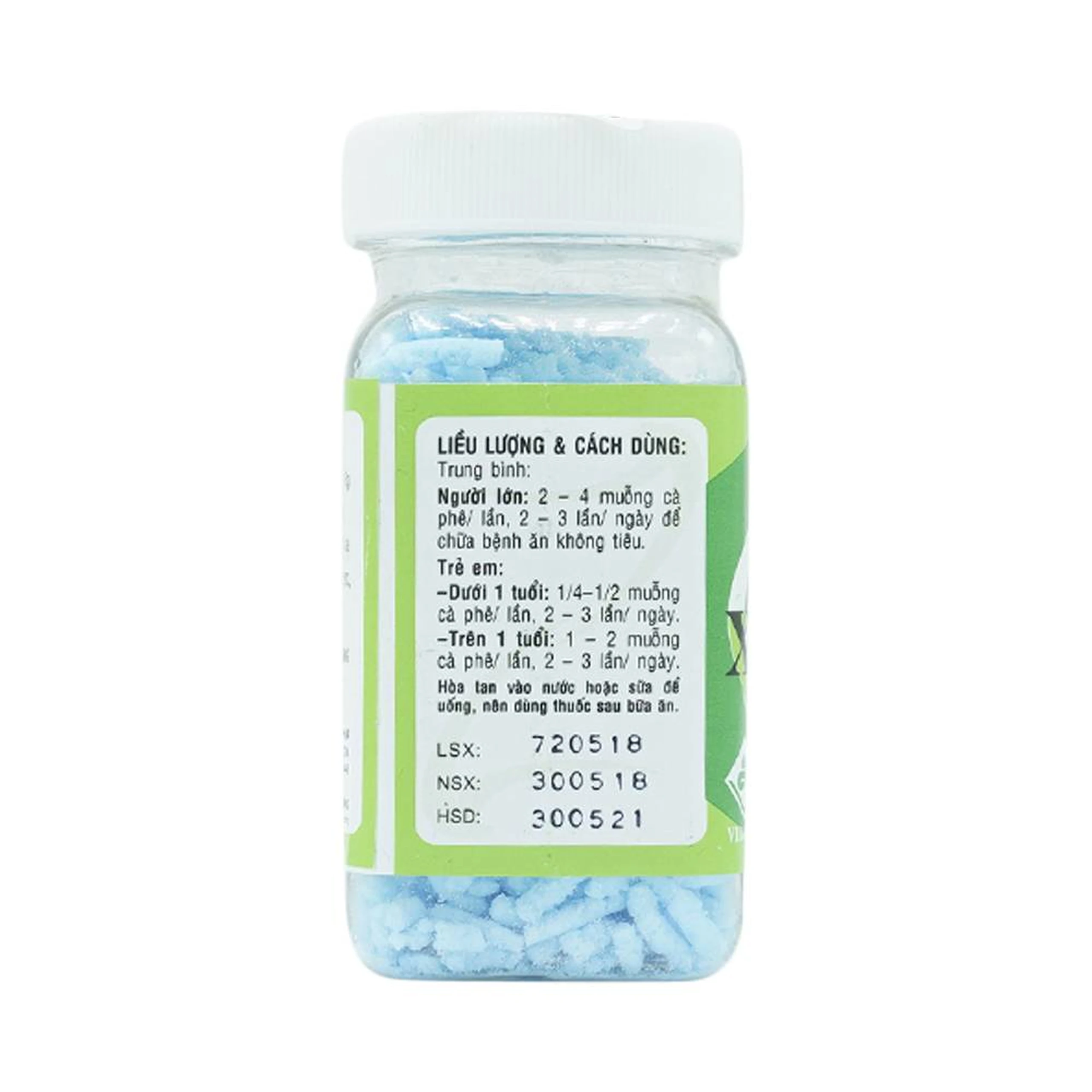 Thuốc cốm Xitrina Vidipha dùng cho ăn không tiêu, đau dạ dày, ói mửa (55g)