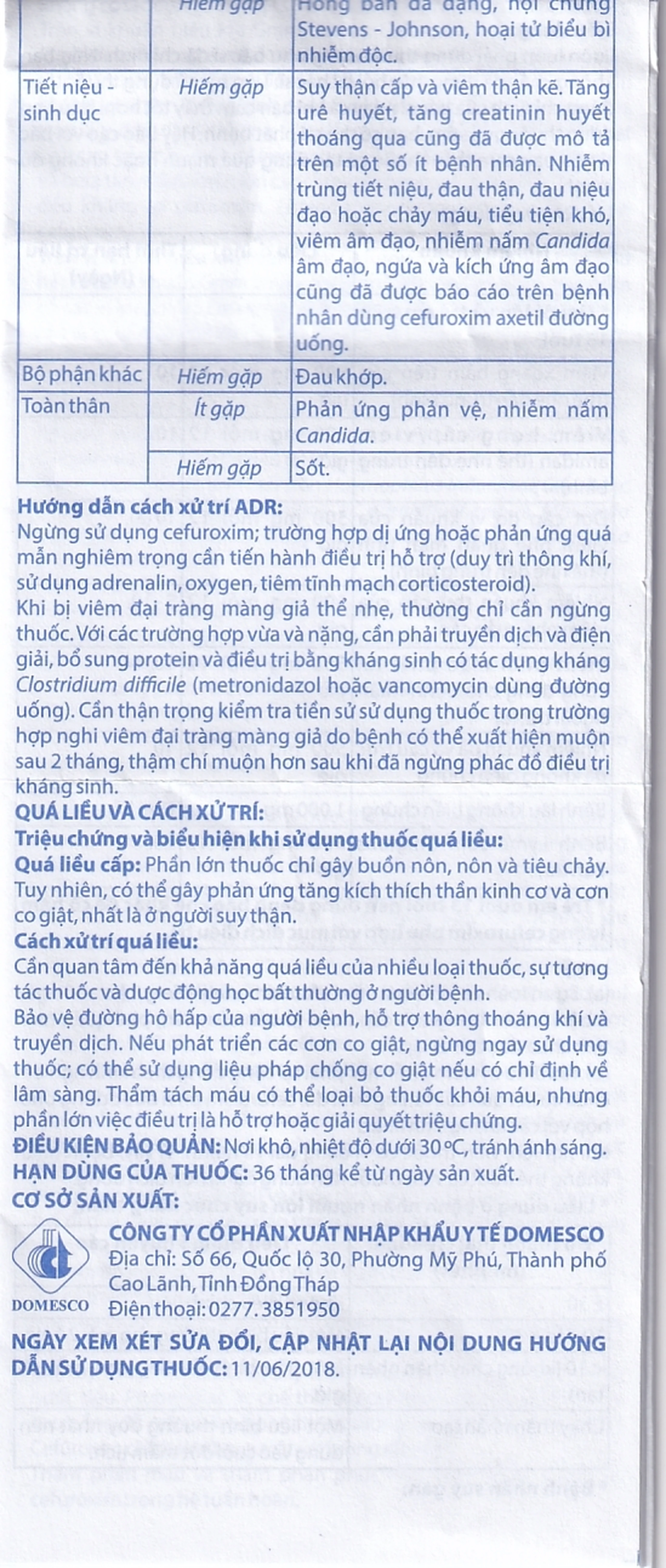 Thuốc Zinmax-Domesco 500mg điều trị nhiễm khuẩn da, nhiễm khuẩn đường tiết niệu (2 vỉ x 5 viên)