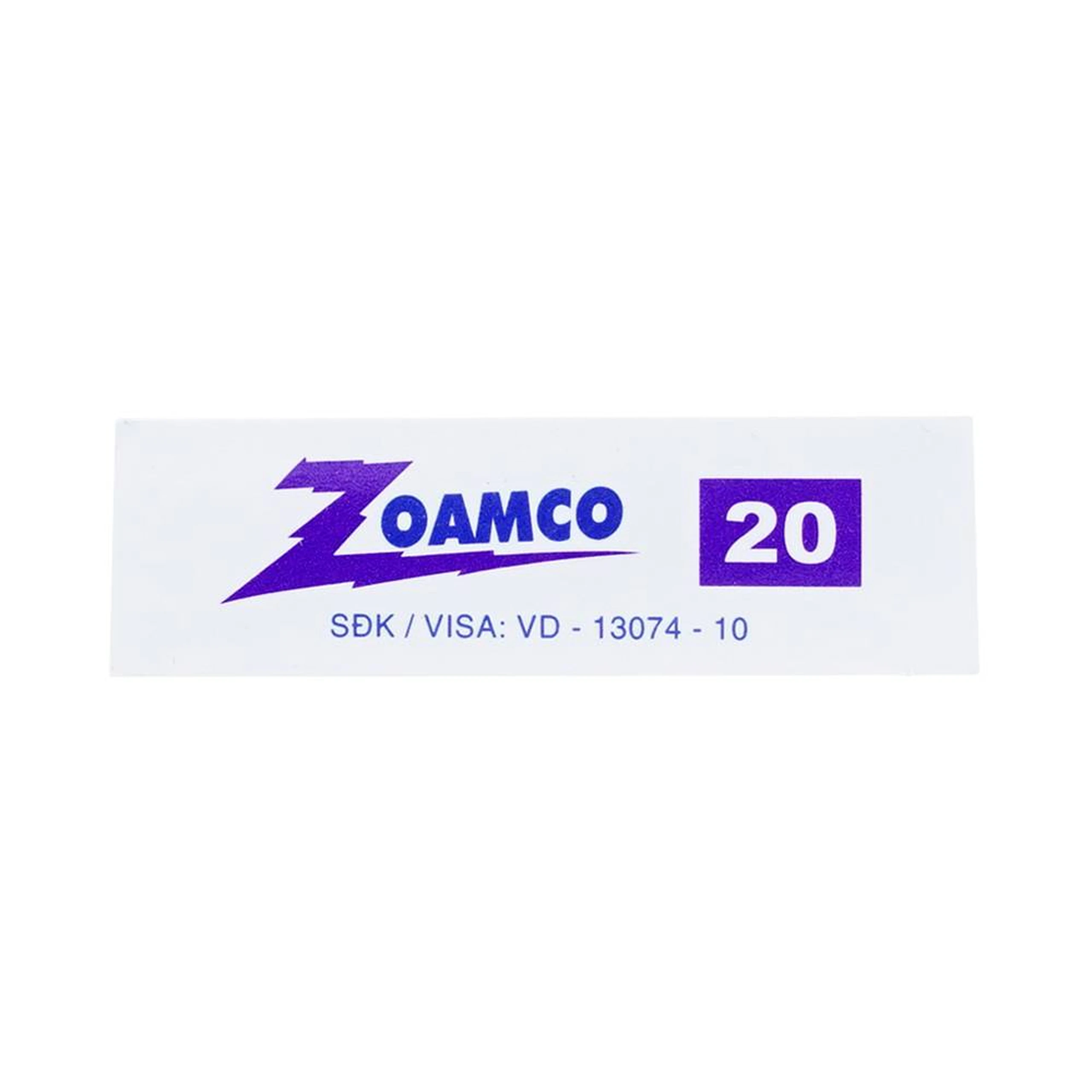 Thuốc Zoamco 20 Pymepharco điều trị rối loạn lipid máu (2 vỉ x 15 viên)