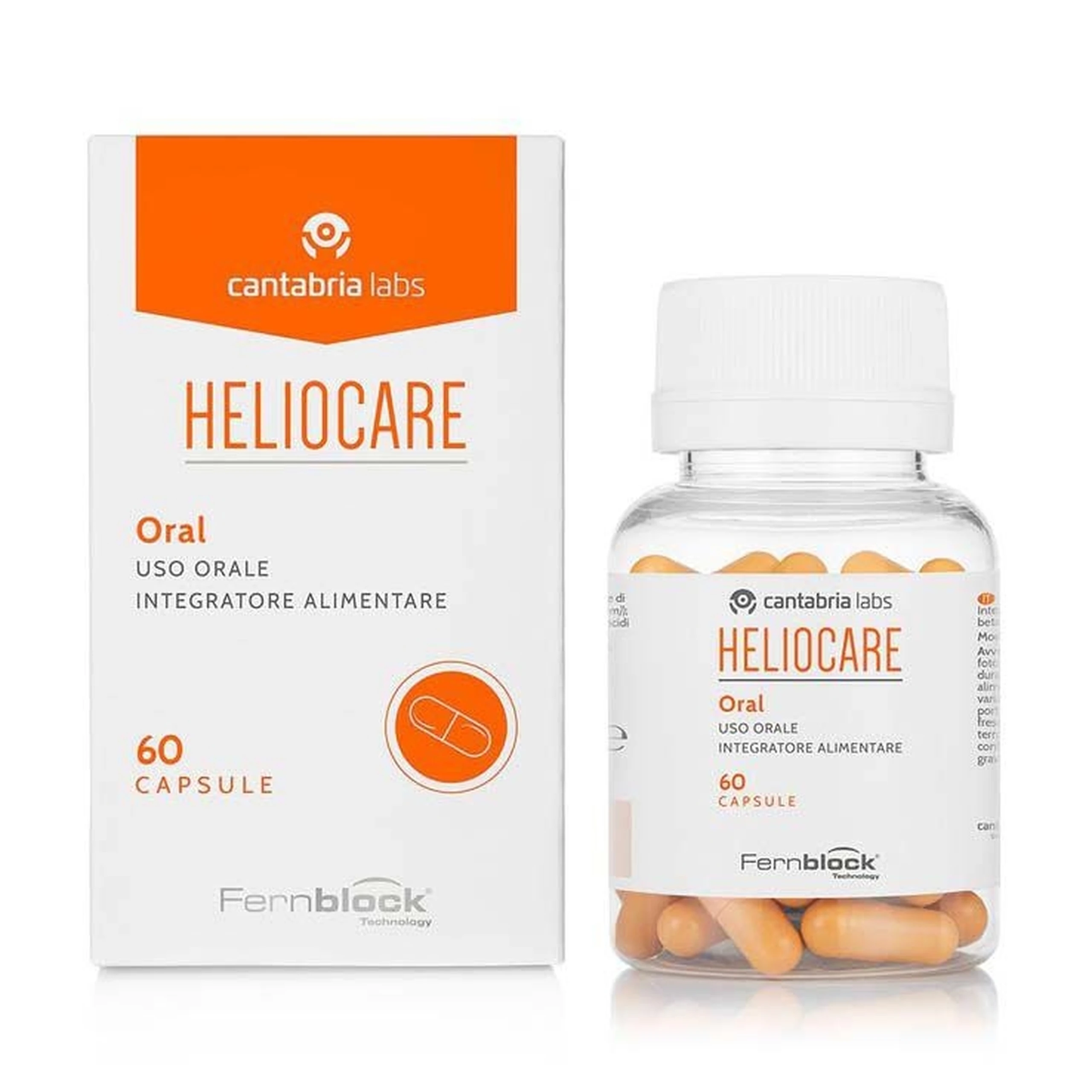 Thực phẩm bảo vệ sức khỏe Heliocare Oral giúp hạn chế lão hóa da, bảo vệ da và chống nắng (60 viên) 2