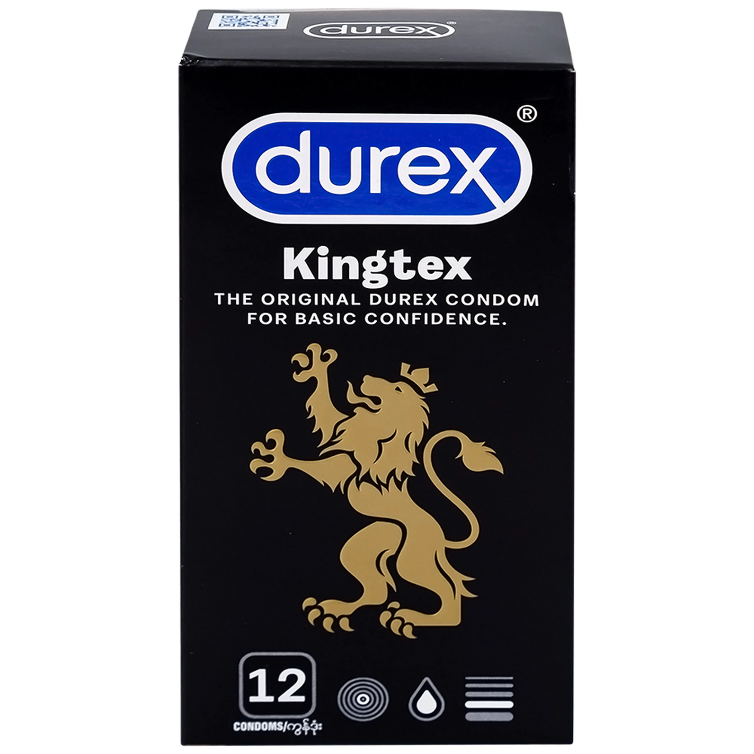 Bao cao su Durex Kingtex ôm sát, vừa vặn (49mm - 12 cái)